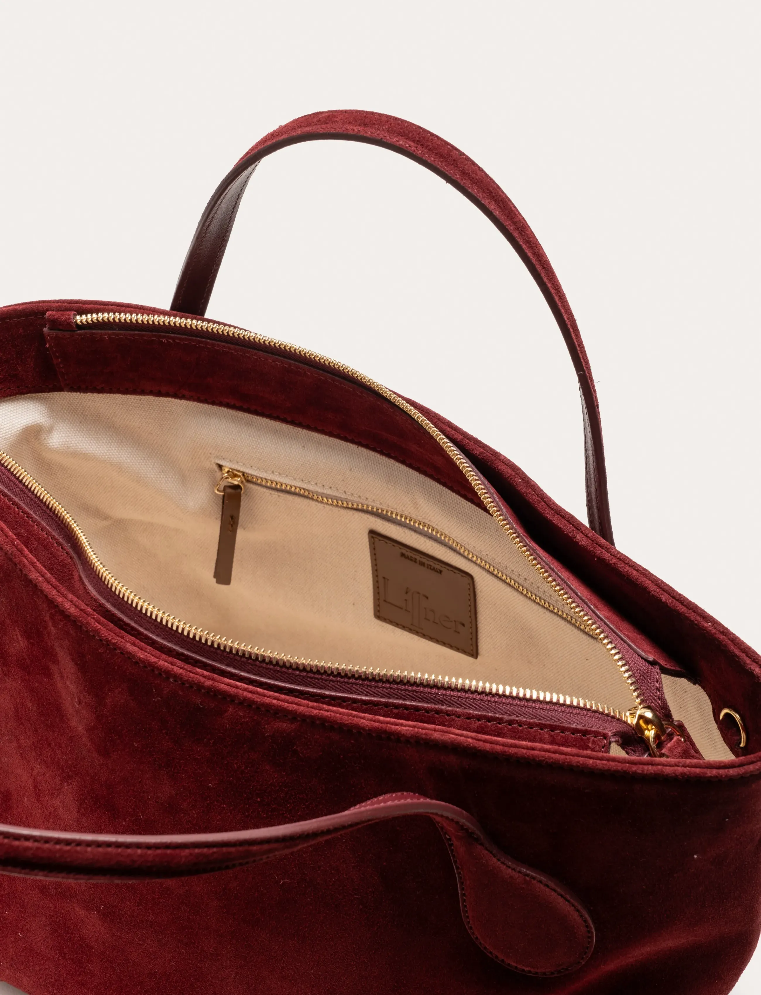 Liffner - PETITE PENNE TOTE - maroon - 2