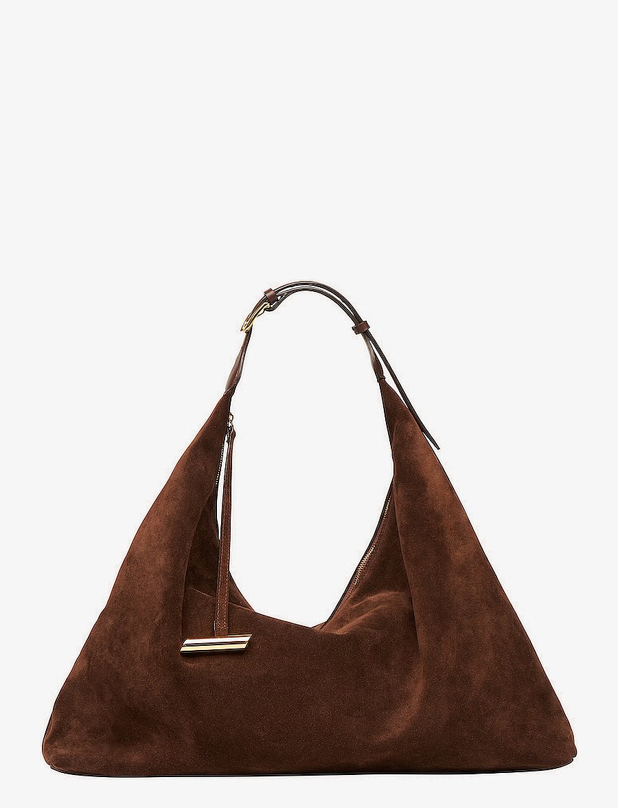 Liffner - PILLOW HOBO - henkeltaschen - dark brown - 1