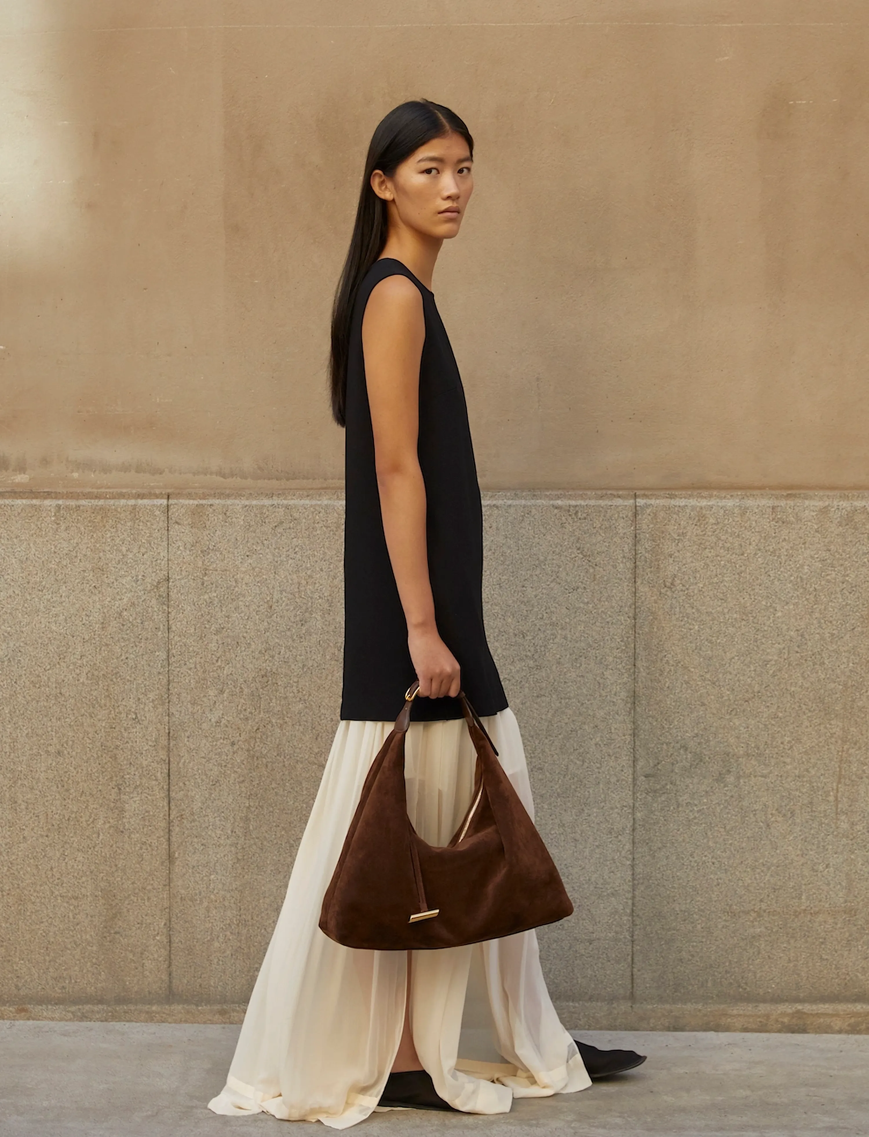 Liffner PILLOW HOBO - Sünnipäev - DARK BROWN / brown