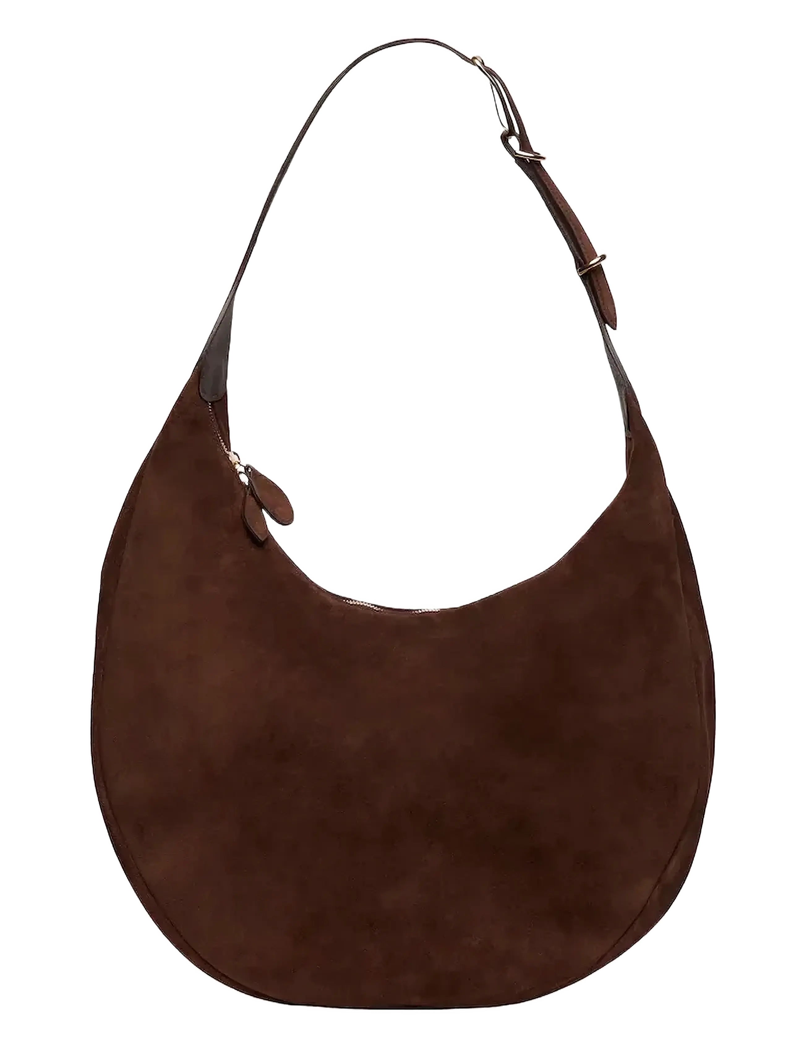 Liffner MOON HOBO - Stilīgi somas - DARK BROWN / brown
