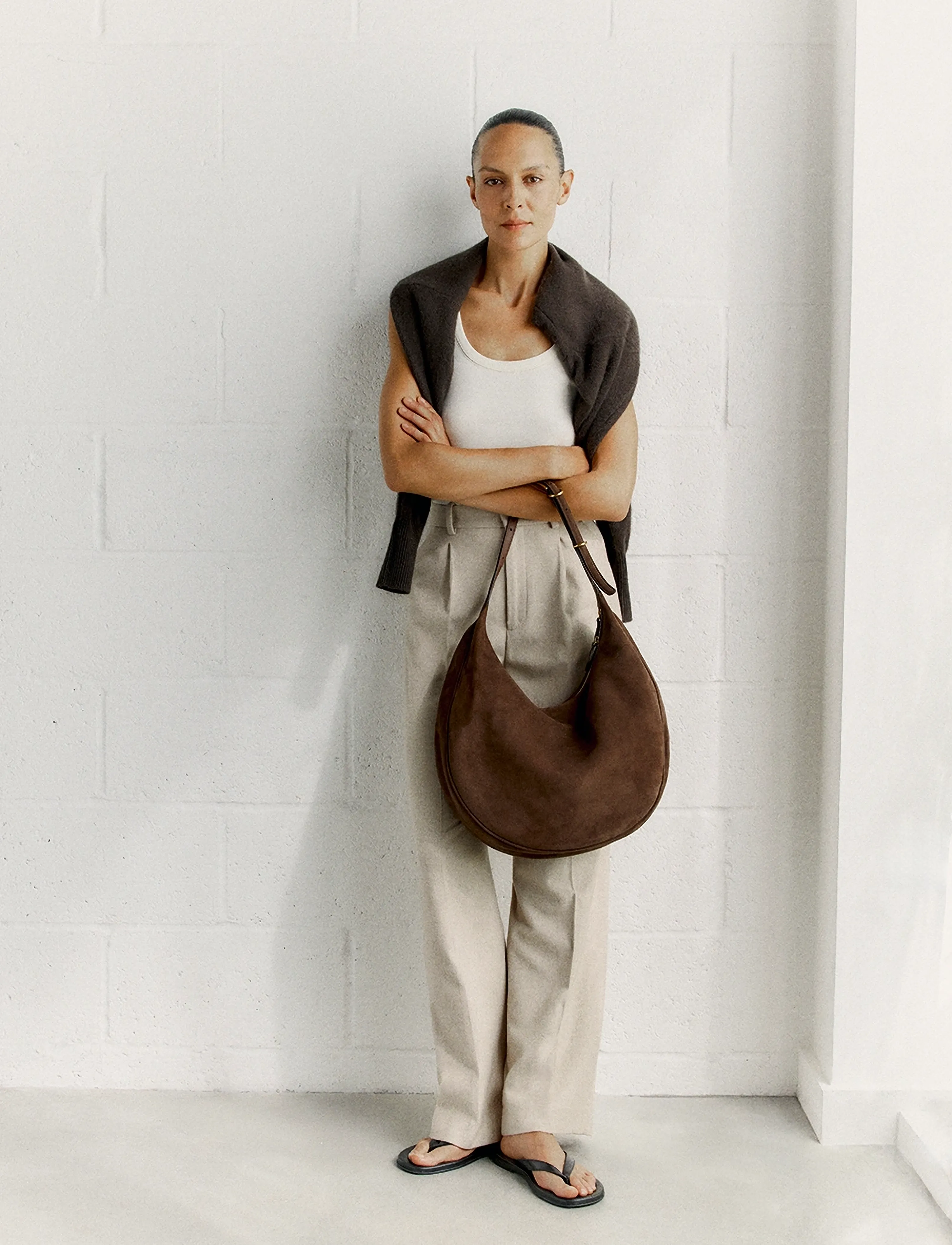 Liffner - MOON HOBO - trendiga väskor - dark brown - 4