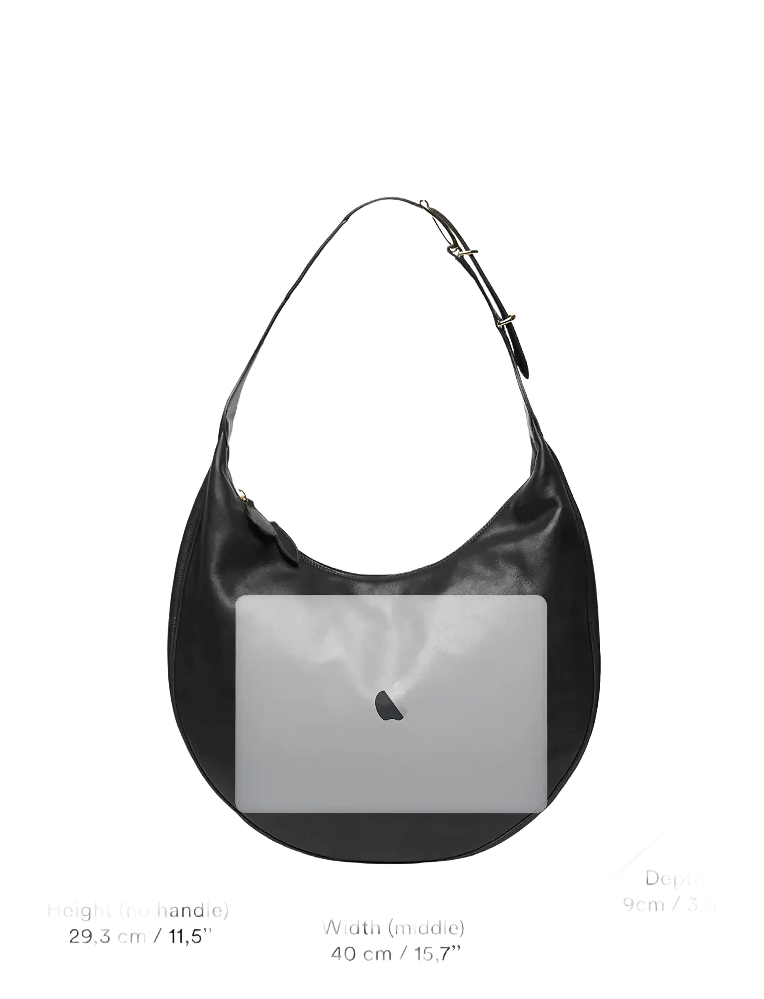 Liffner - MOON HOBO - trendiga väskor - dark brown - 3