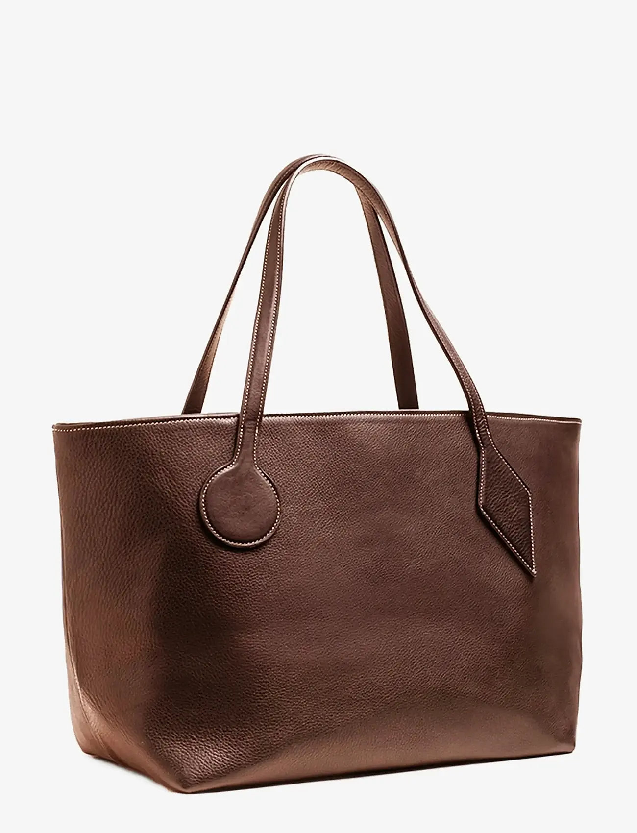 Liffner - SPROUT TOTE LARGE - shoppere - dark brown - 2