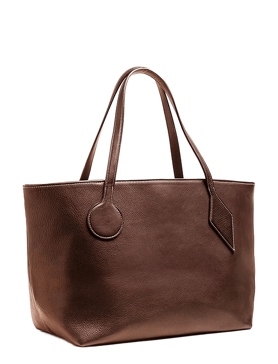 Liffner - SPROUT TOTE LARGE - shopper - dark brown - 2