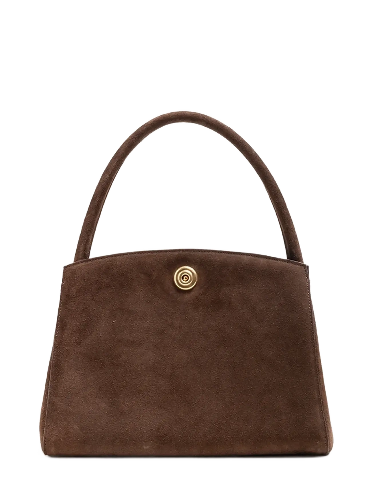 Liffner PUSHLOCK LADY BAG - Officewear - DARK BROWN / brown