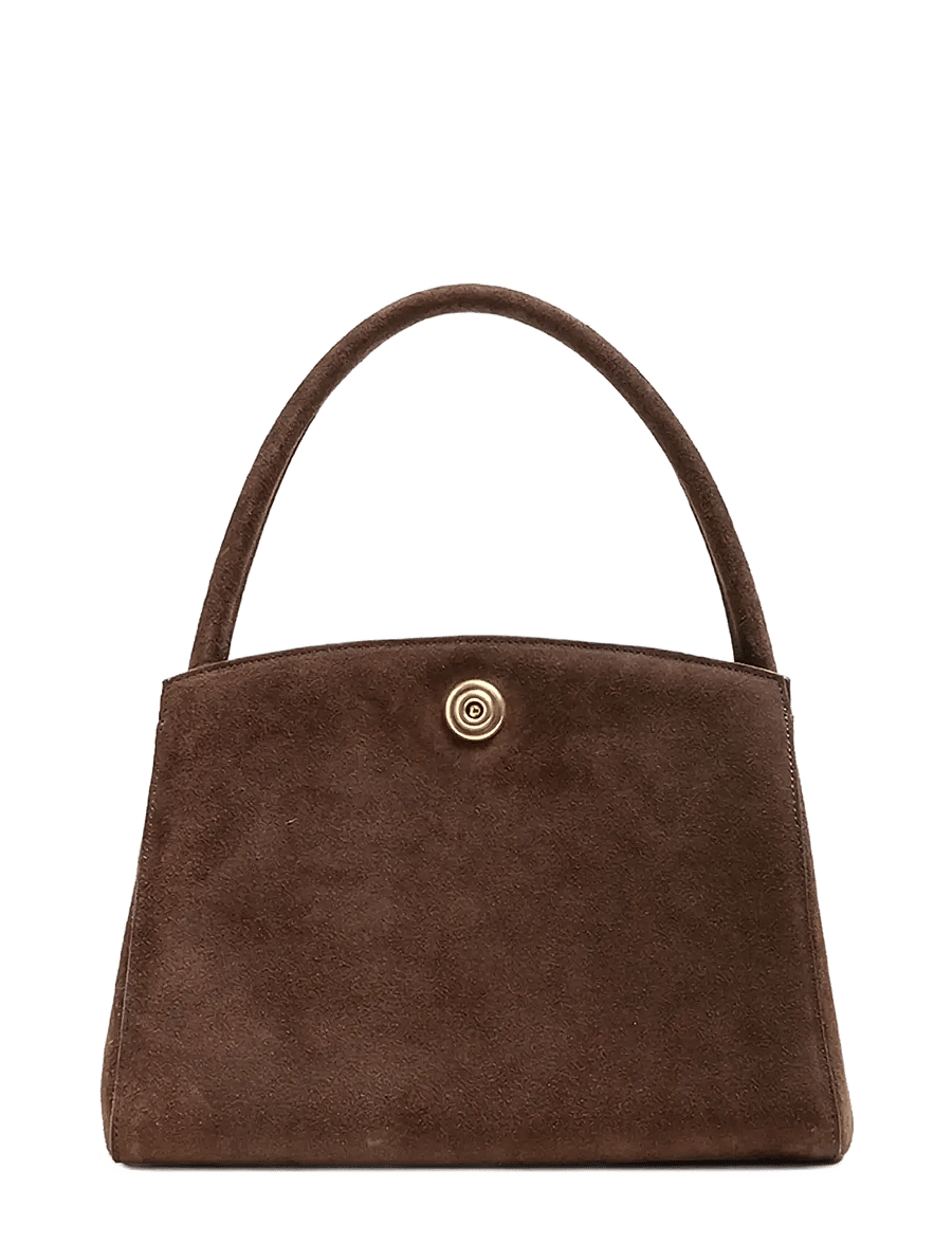 Liffner - PUSHLOCK LADY BAG - speciella tillfällen - dark brown - 1