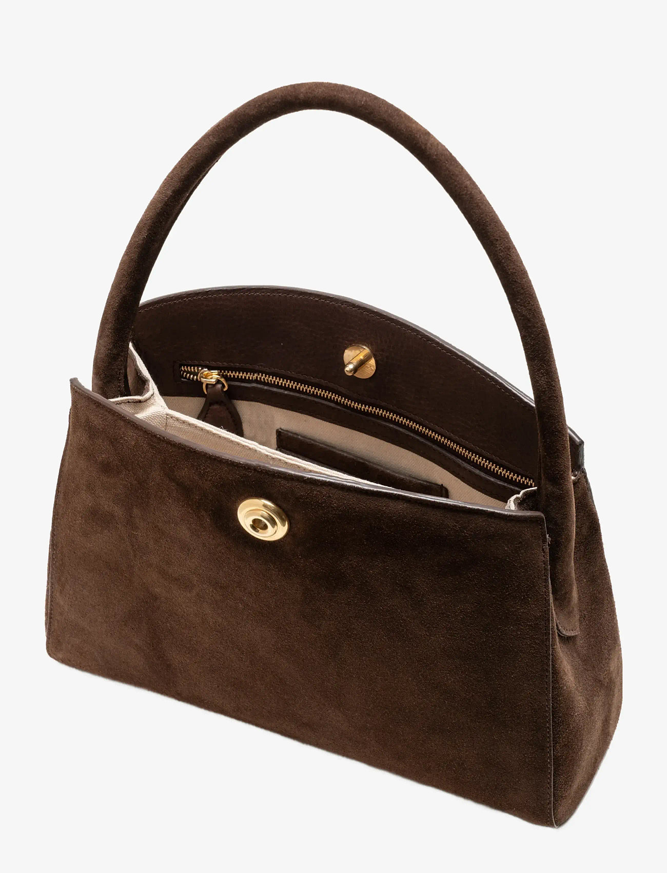 Liffner - PUSHLOCK LADY BAG - special occasions - dark brown - 2