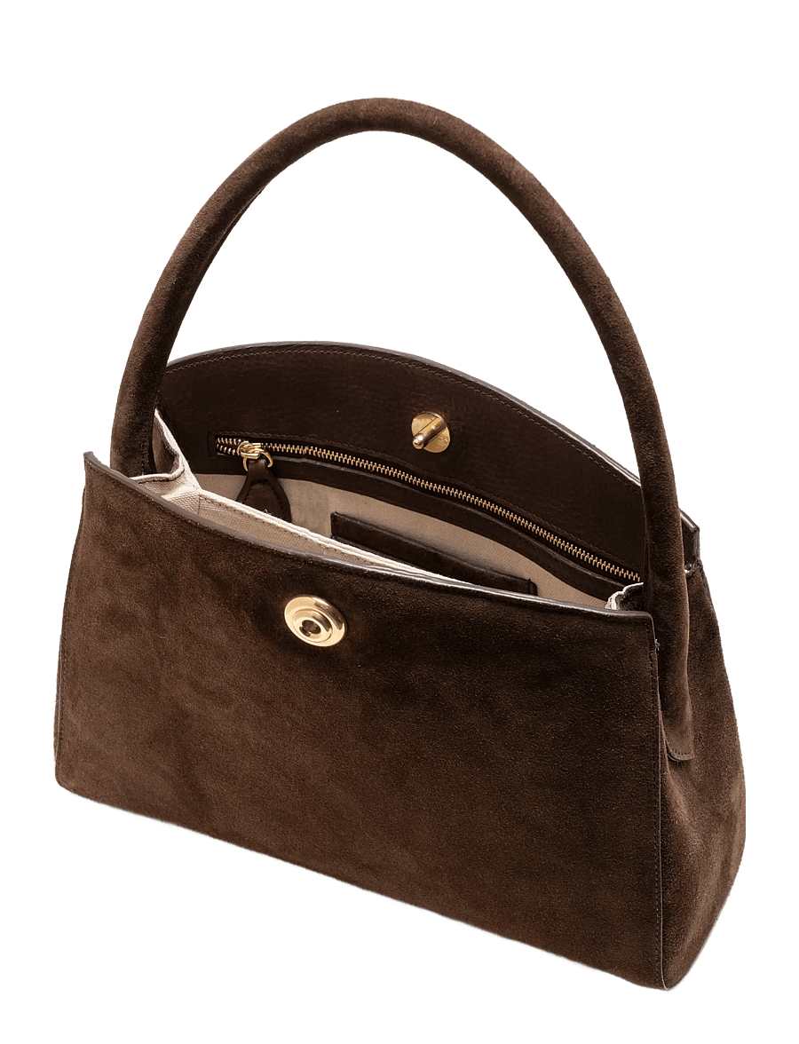 Liffner - PUSHLOCK LADY BAG - speciella tillfällen - dark brown - 2