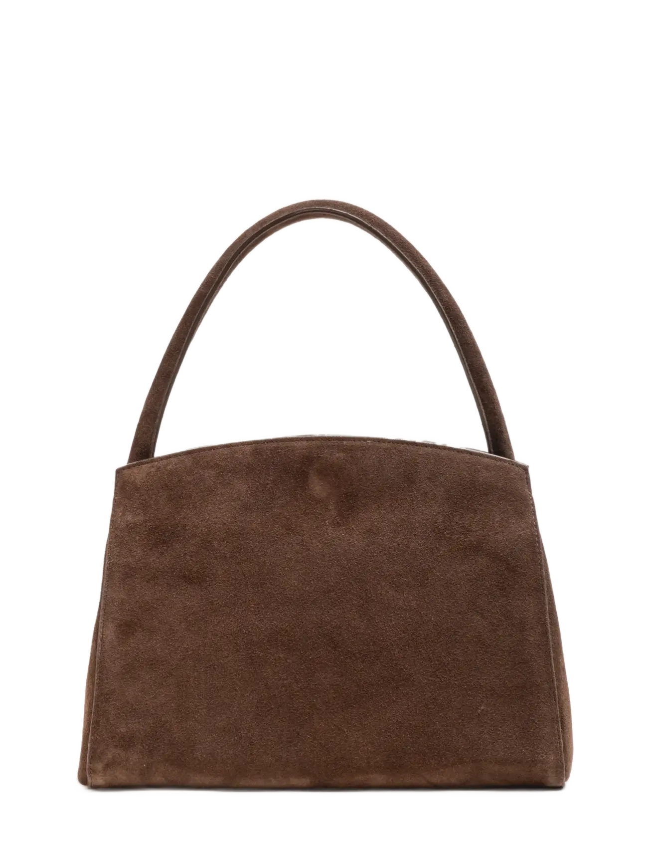 Liffner - PUSHLOCK LADY BAG - henkeltaschen - dark brown - 3