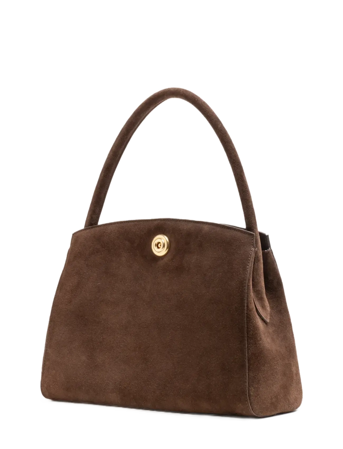 Liffner - PUSHLOCK LADY BAG - henkeltaschen - dark brown - 4