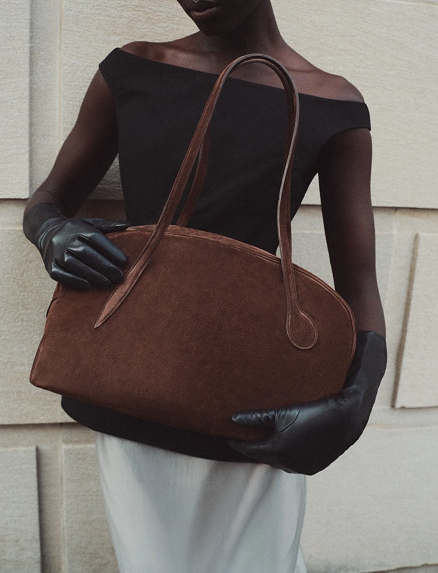 Liffner - BOWLING BAG - shopper töskur - dark brown - 0