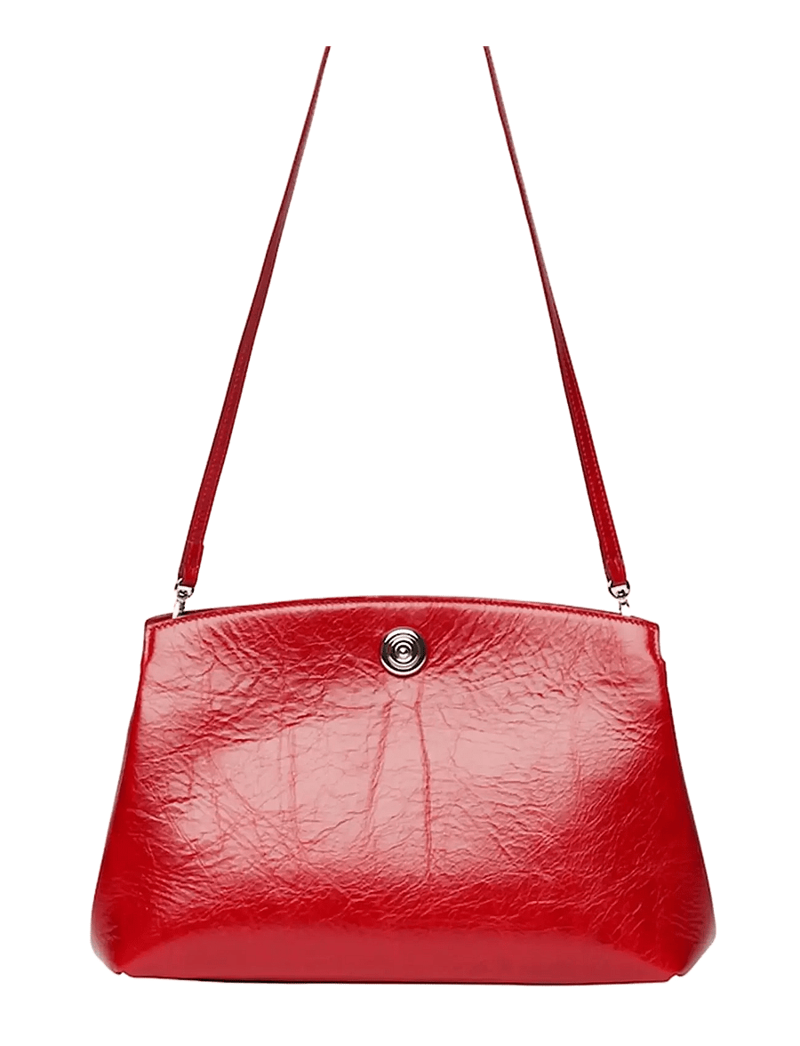 Liffner - SLANTED MINI TOTE - besondere anlässe - red - 3