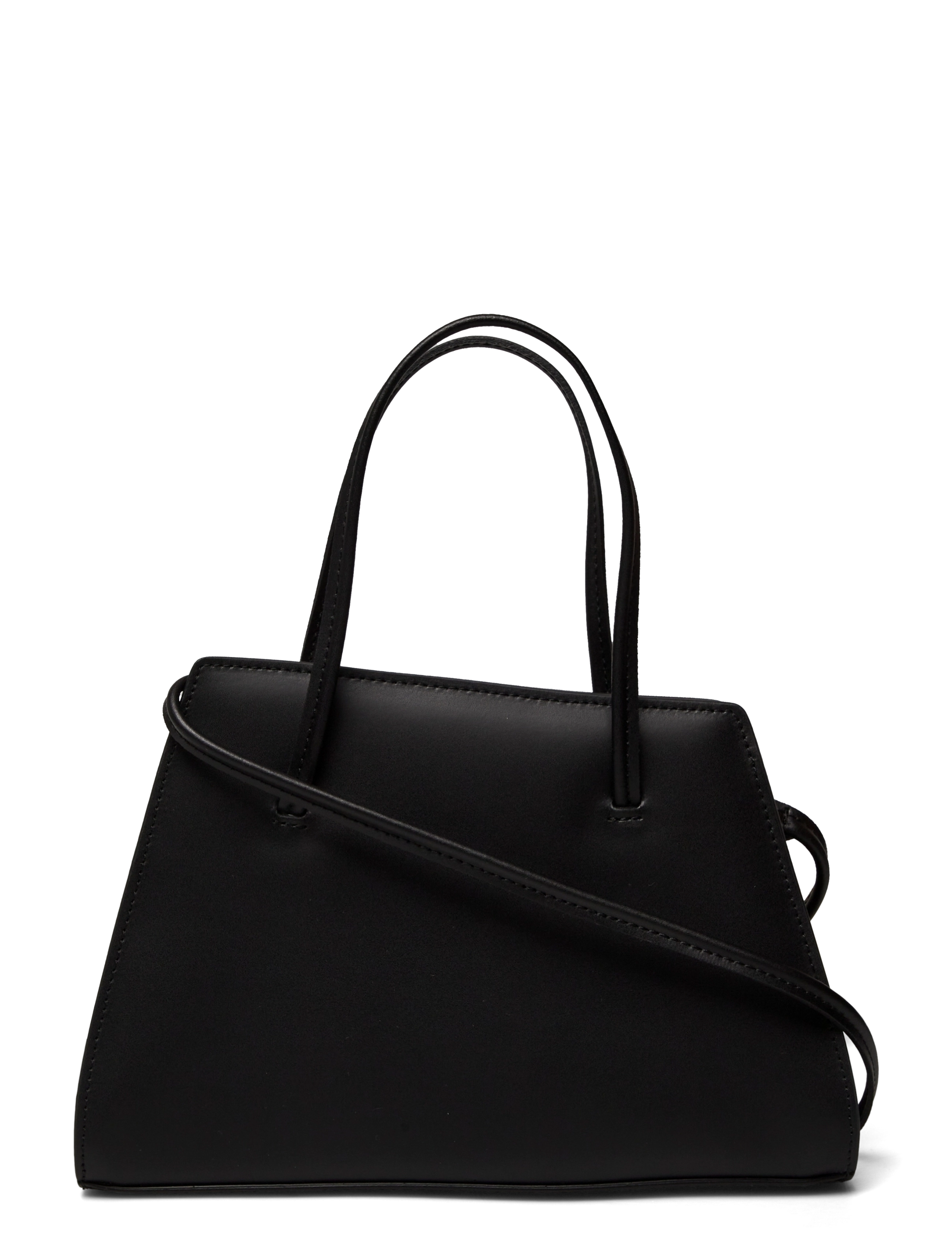 Liffner Pushlock Pouch, One Size, Bags, Schwarz - Top Handle Frauen
