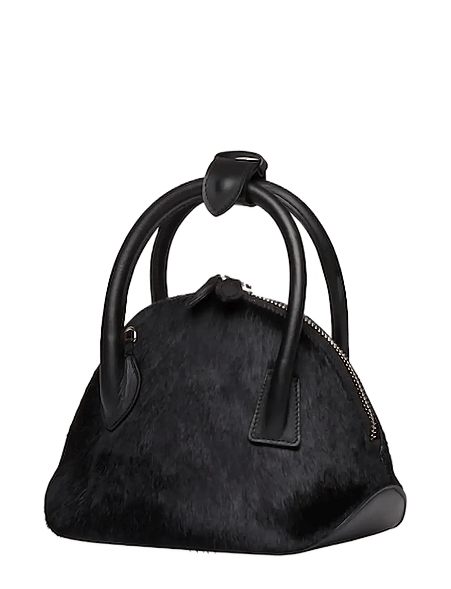 Liffner - MINI DOME BAG - top handle tasker - black - 2