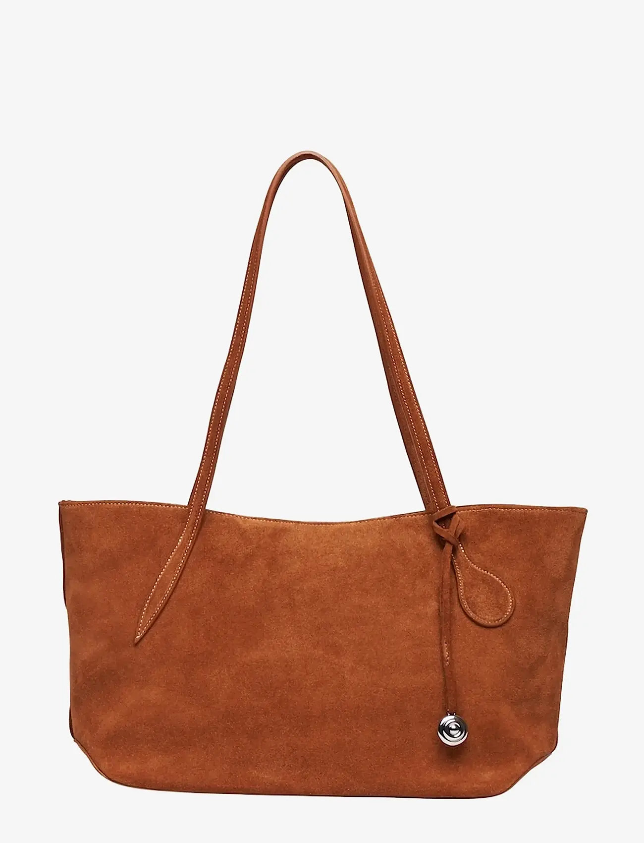 Liffner - SPROUT TOTE MIDI - tote bags - saddle brown - 0