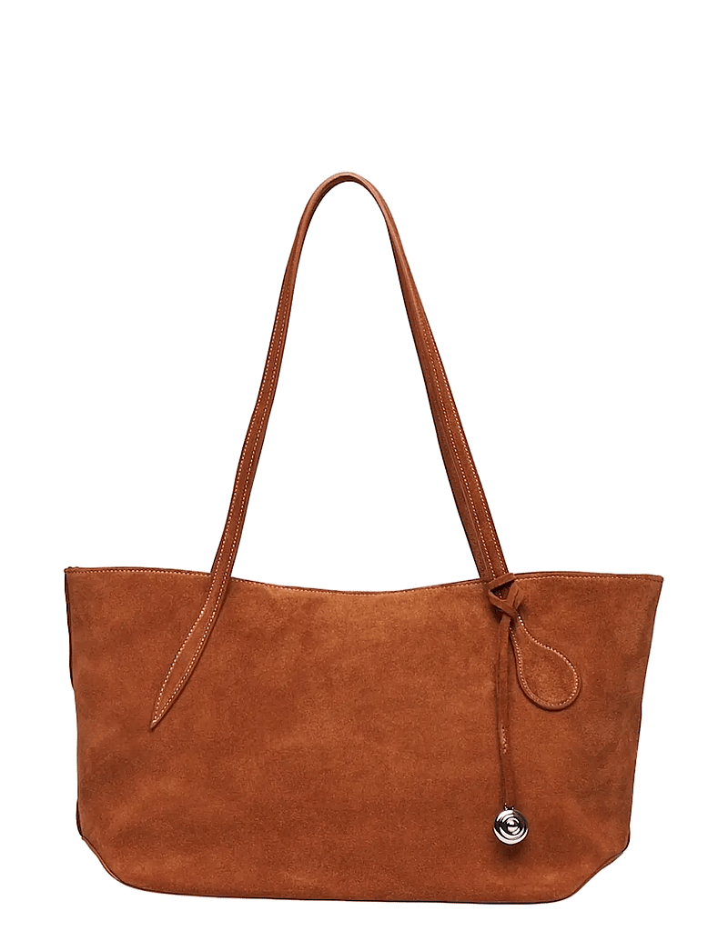 Liffner - SPROUT TOTE MIDI - tote bags - saddle brown - 0