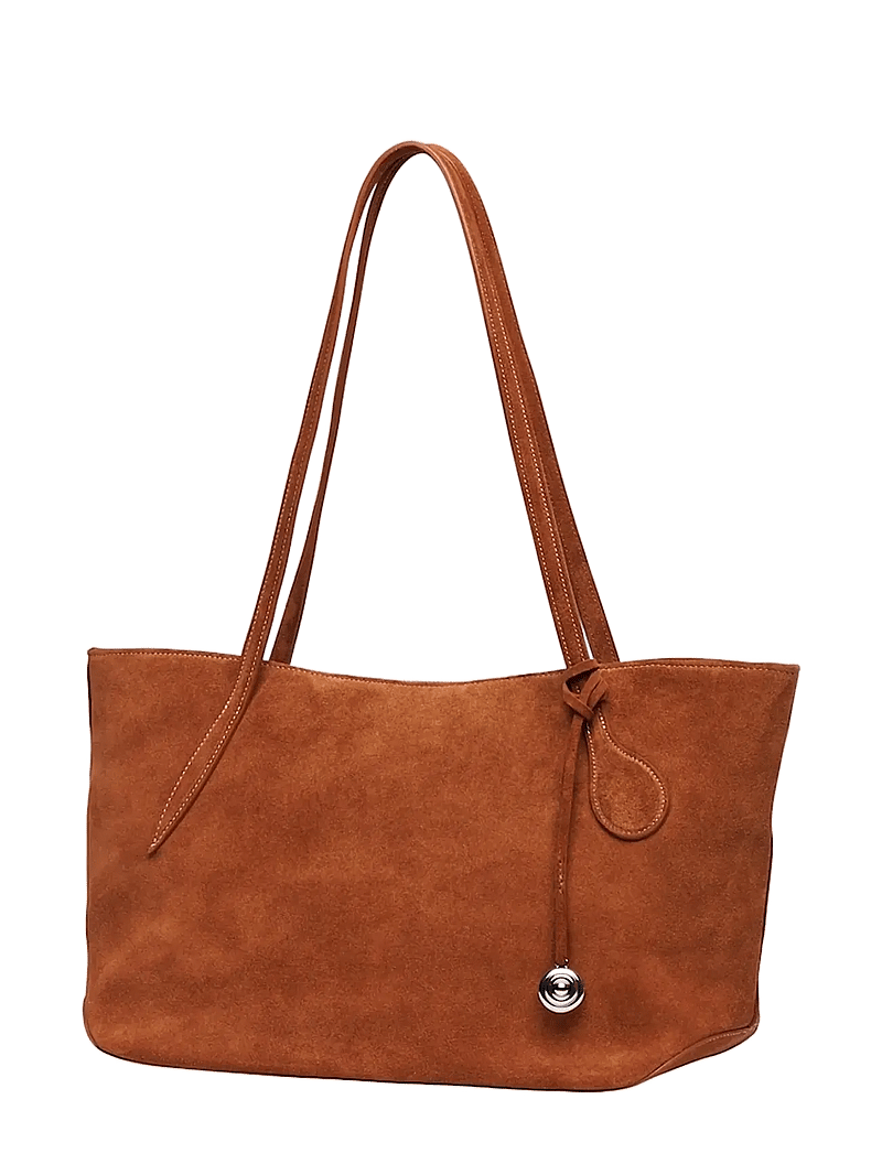 Liffner - SPROUT TOTE MIDI - tote bags - saddle brown - 1