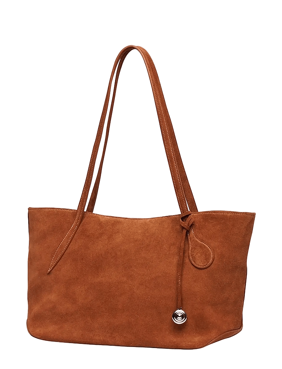 Liffner - SPROUT TOTE MIDI - tote bags - saddle brown - 1