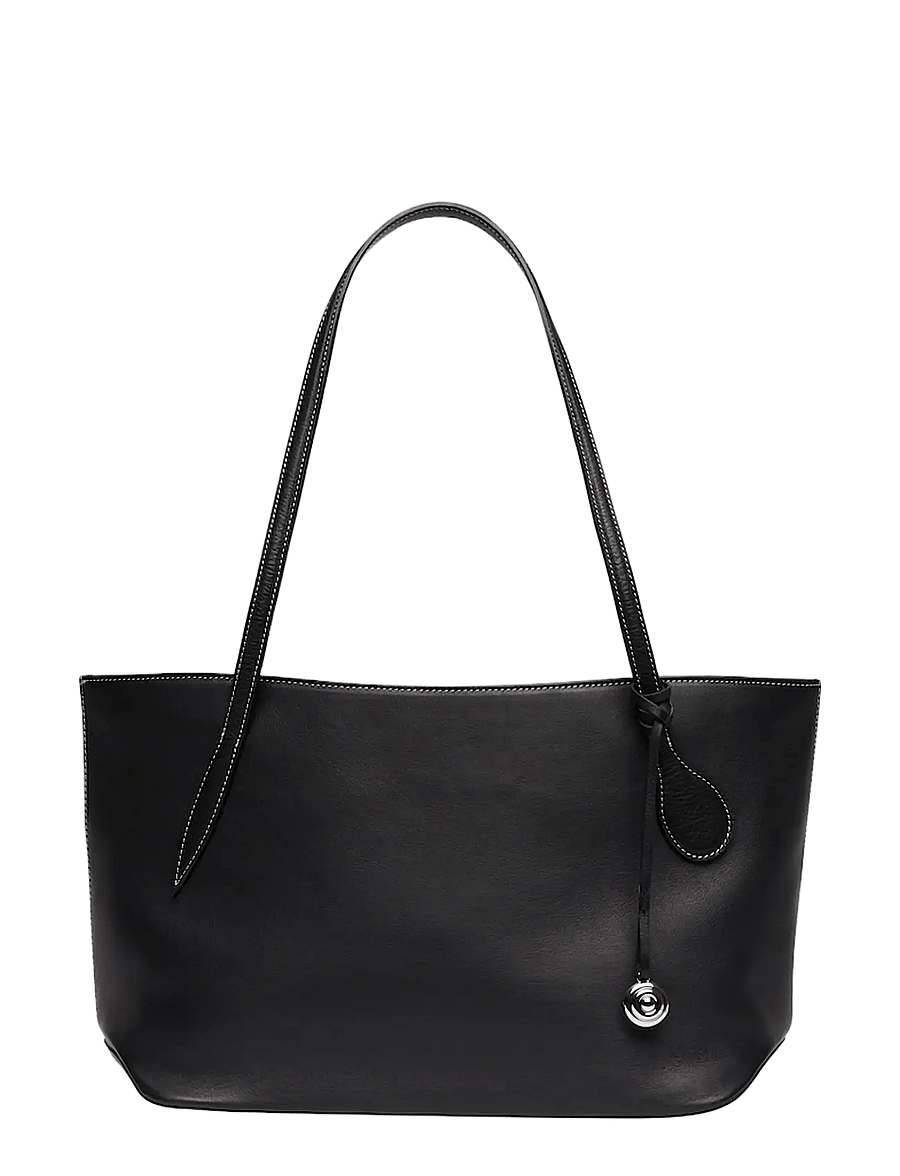 Liffner - SPROUT TOTE MIDI - tote bags - black - 1