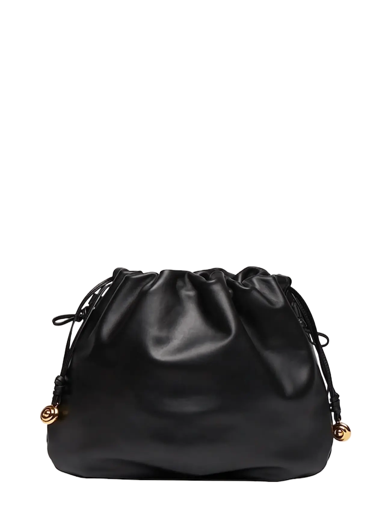 Liffner CHARM POUCH - Top handle - BLACK / black
