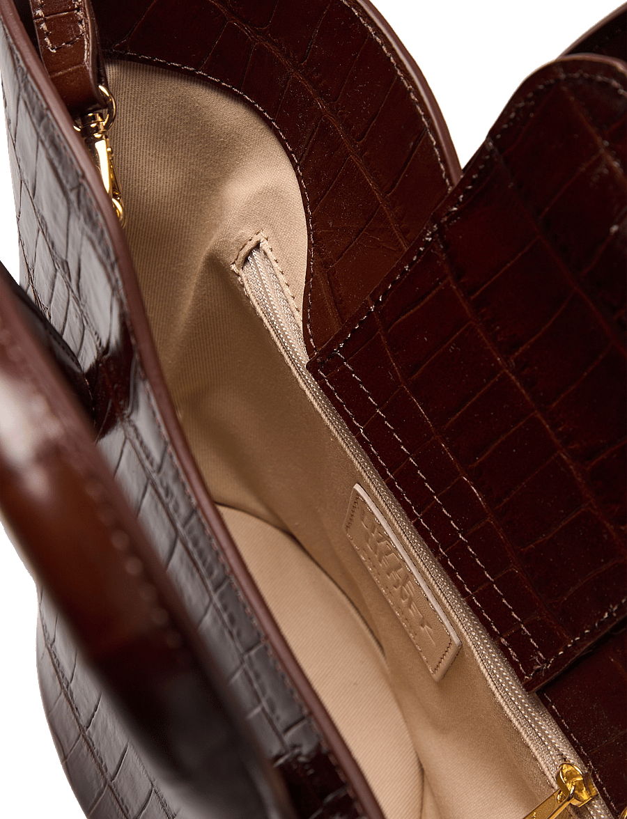 Liffner - CHARM BUCKET - henkeltaschen - saddle brown - 3