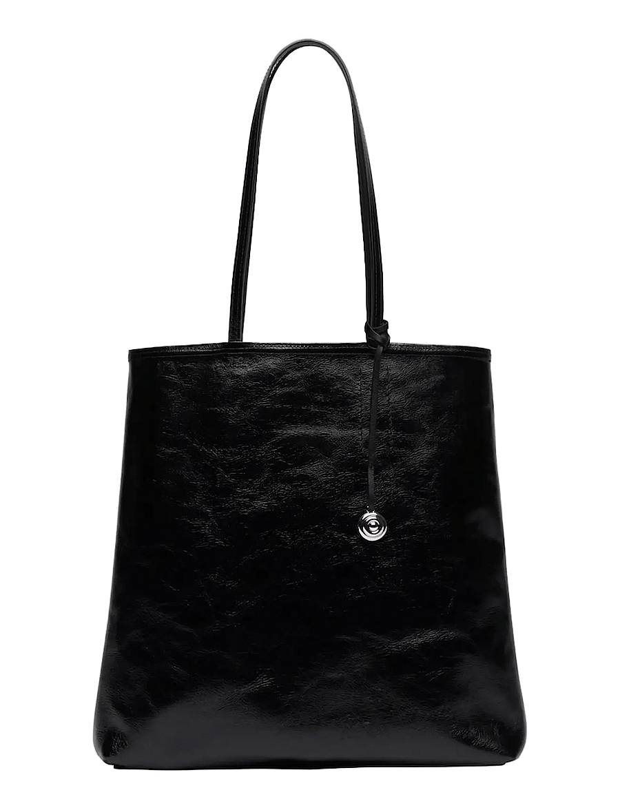 Liffner - PAPER TOTE - tote töskur - black - 1