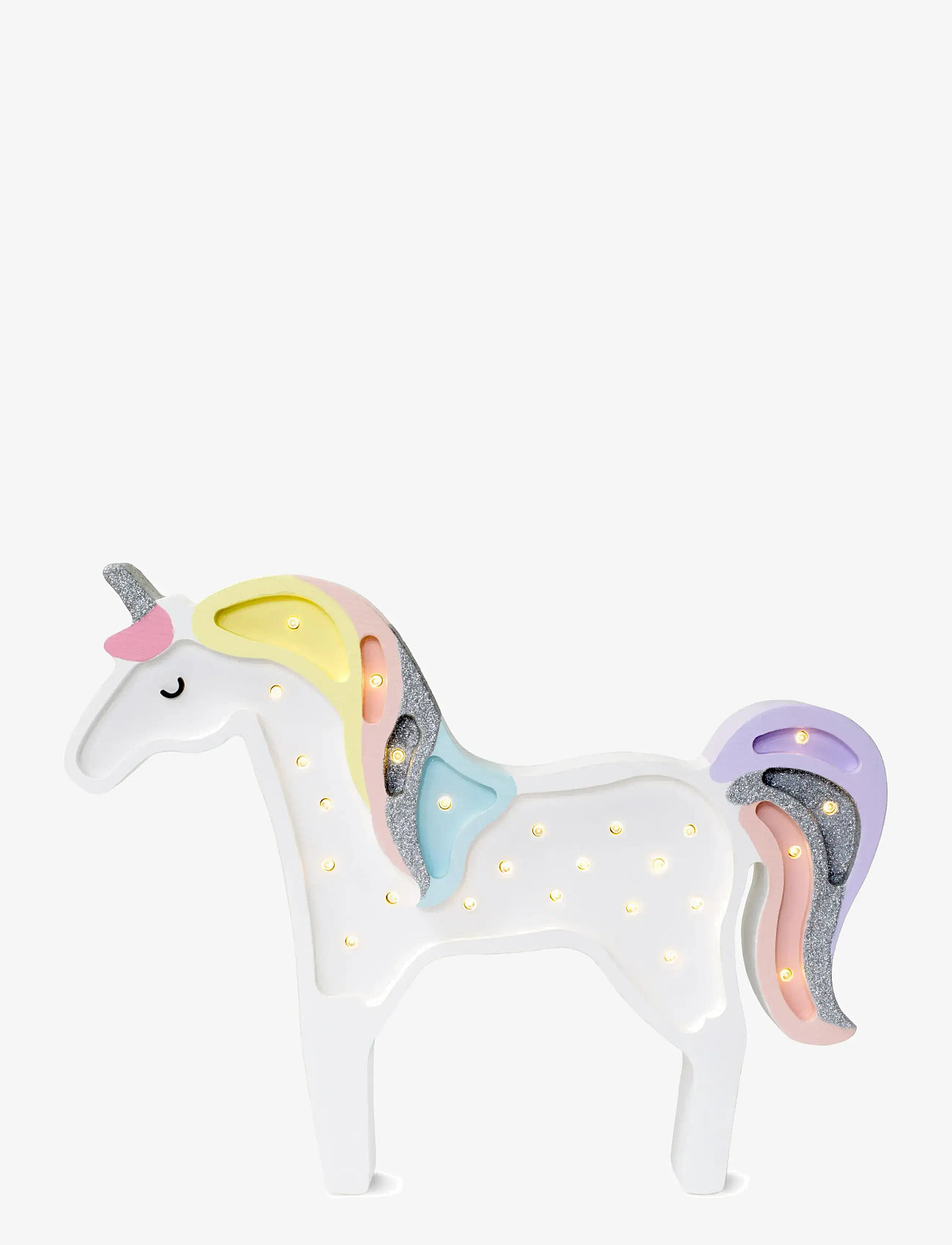 Little Lights - Little Lights Unicorn Lamp | Magic Rainbow - tischlampen - magic rainbow - 1