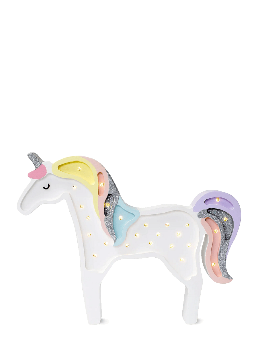 Little Lights - Little Lights Unicorn Lamp | Magic Rainbow - tischlampen - magic rainbow - 1