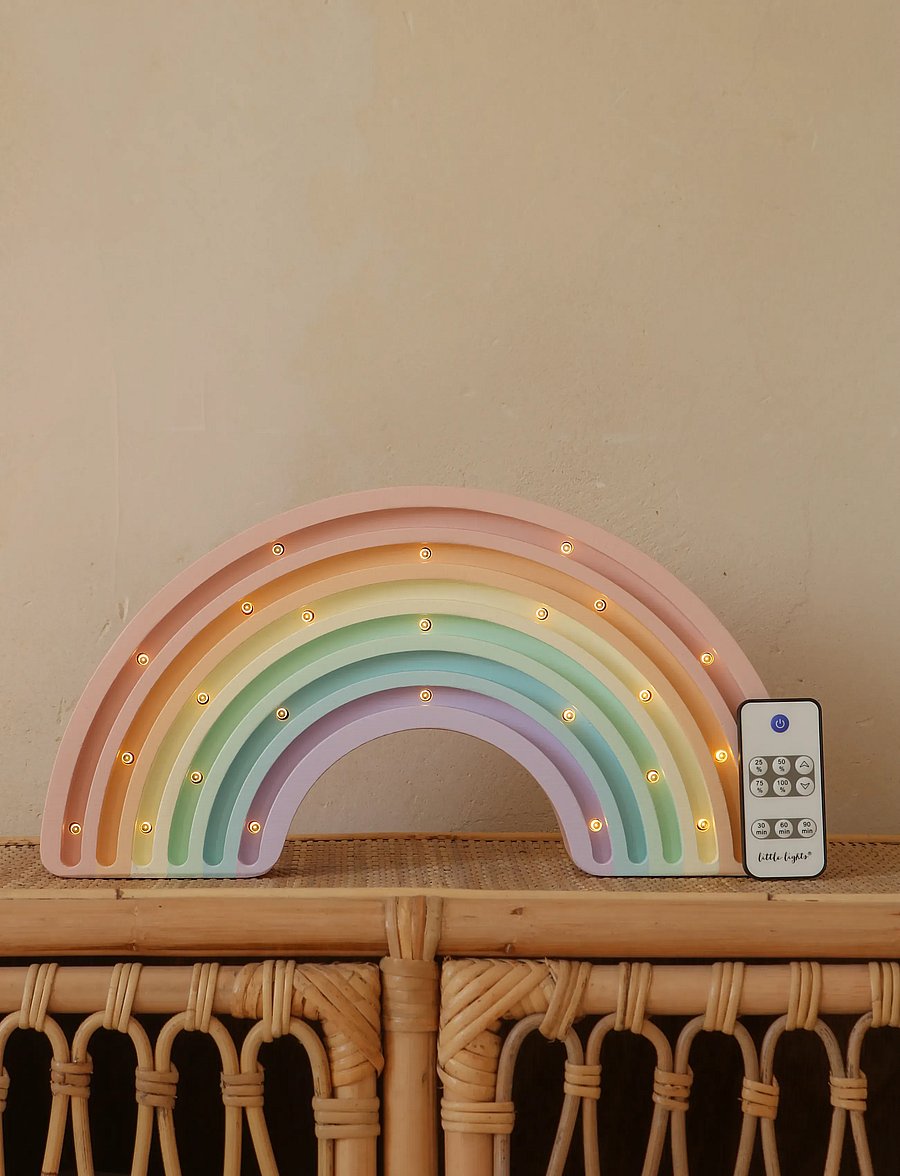Little Lights - Little Lights Rainbow Lamp | Pastel - tischlampen - pastel - 0