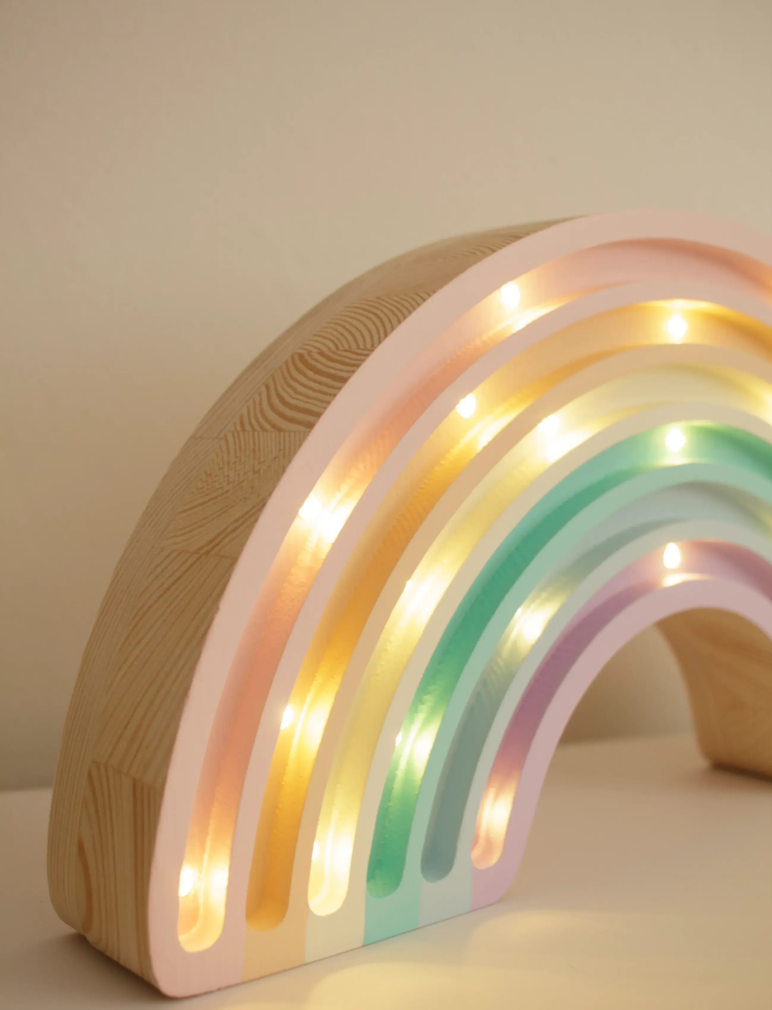 Little Lights - Little Lights Rainbow Lamp | Pastel - tischlampen - pastel - 2