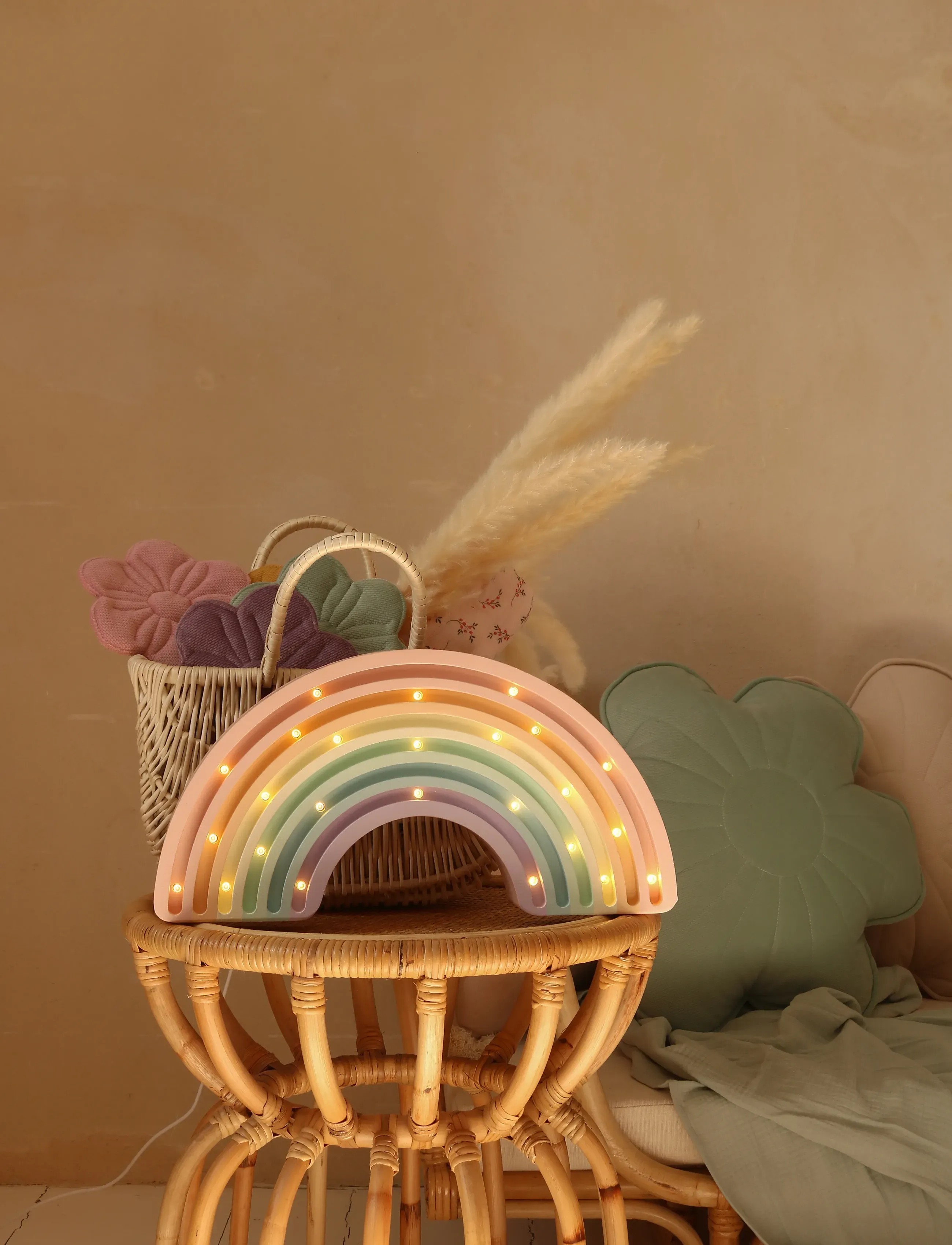 Little Lights - Little Lights Rainbow Lamp | Pastel - tischlampen - pastel - 3