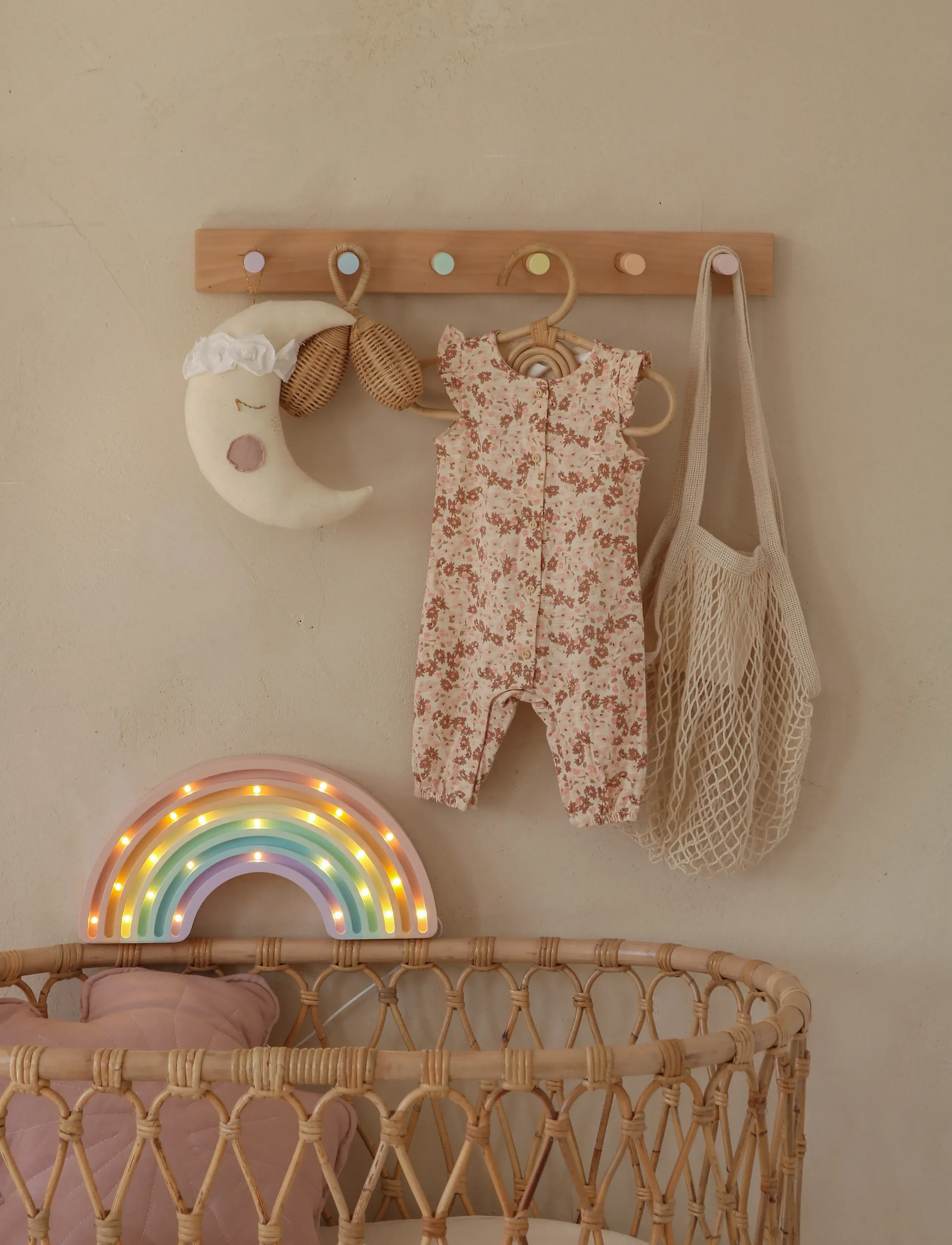 Little Lights - Little Lights Rainbow Lamp | Pastel - tischlampen - pastel - 4