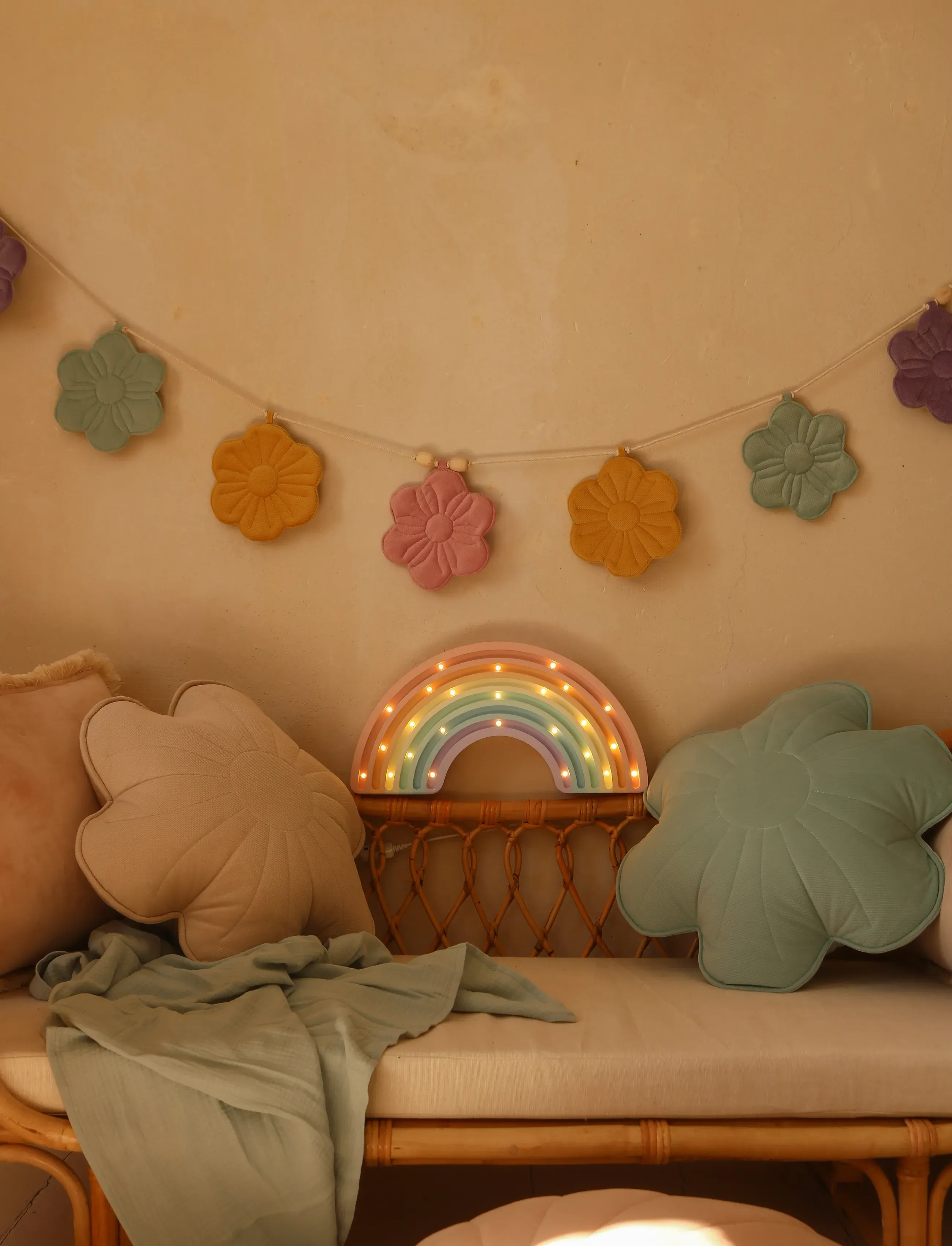 Little Lights - Little Lights Rainbow Lamp | Pastel - tischlampen - pastel - 5