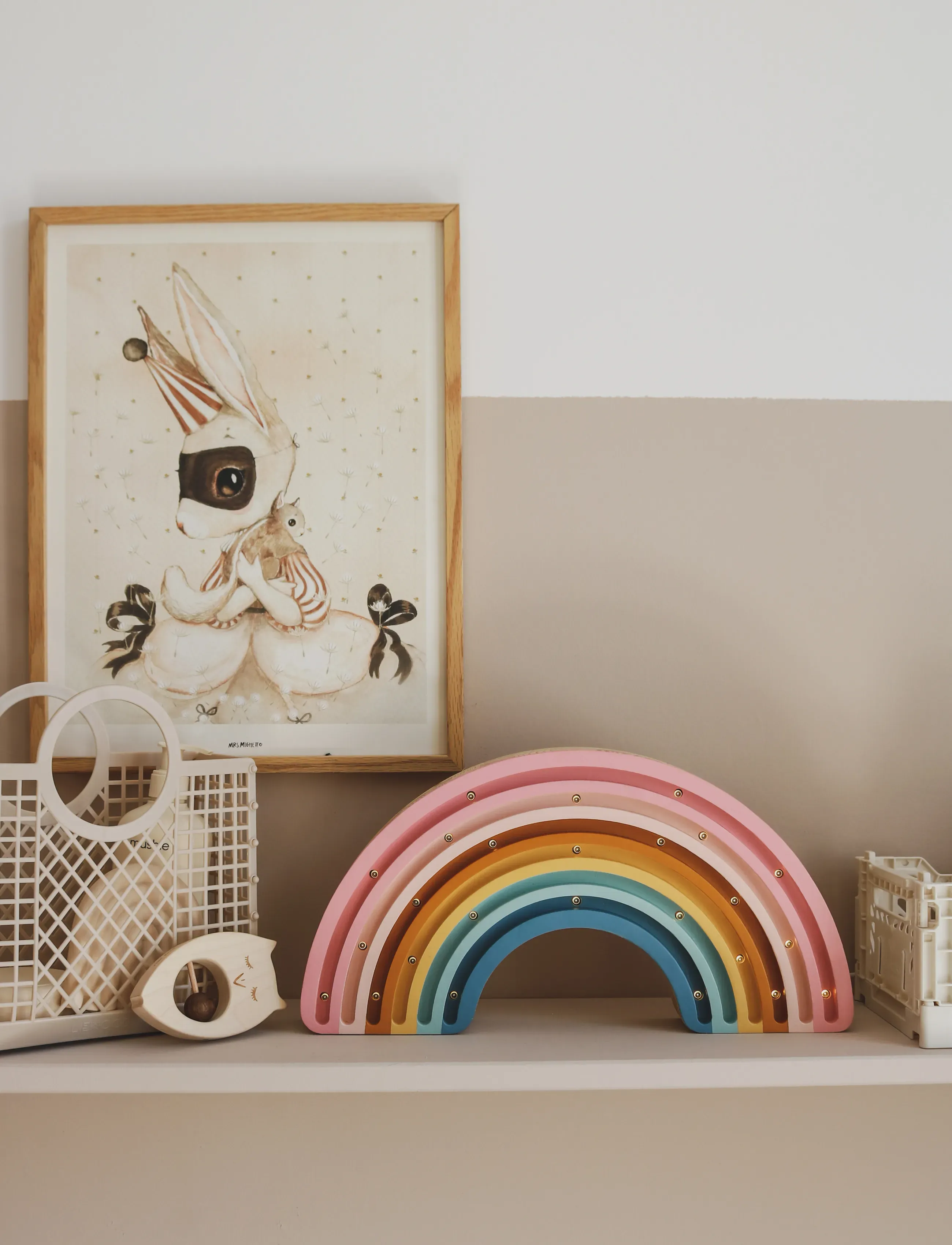 Little Lights - Little Lights Rainbow Lamp | Retro - table lamps - retro - 2