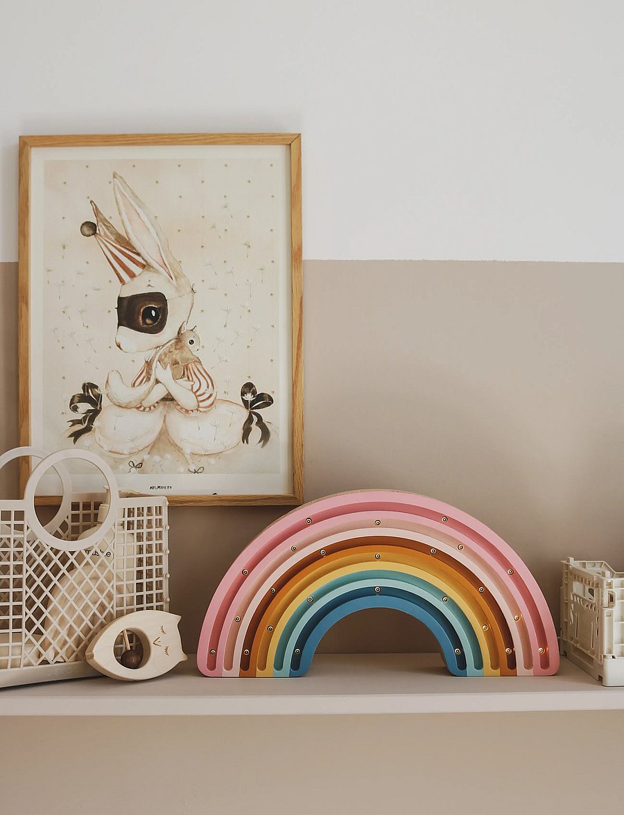 Little Lights - Little Lights Rainbow Lamp | Retro - tafellampen - retro - 2