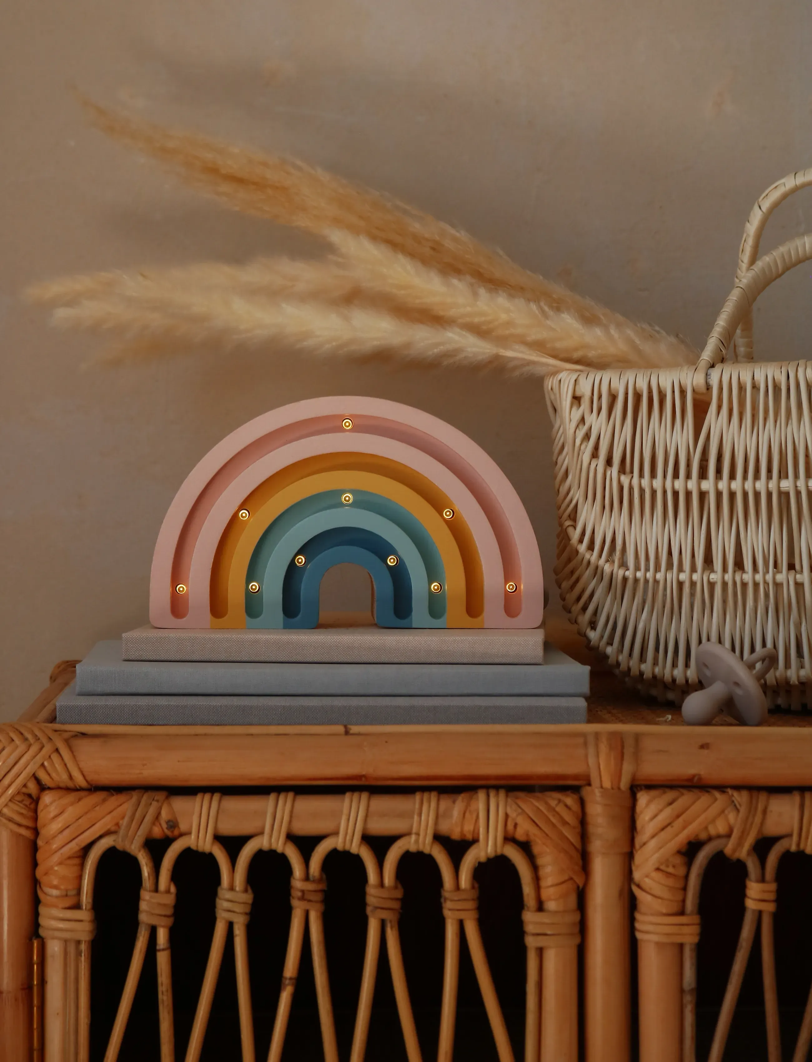 Little Lights - Little Lights Rainbow Mini Lamp | Retro - table lamps - retro - 3