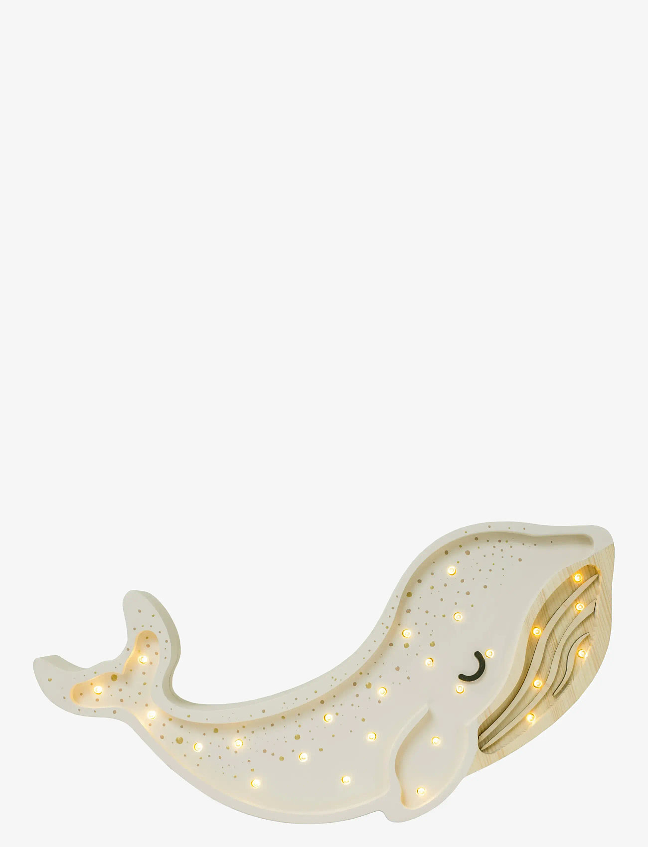 Little Lights - Little Lights Whale Lamp | Albino White - bordlamper - albino white - 2