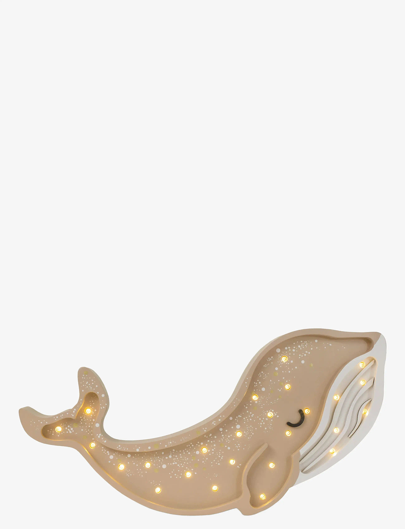 Little Lights - Little Lights Whale Lamp | Cinnamon Brown - bordlamper - cinnamon brown - 1