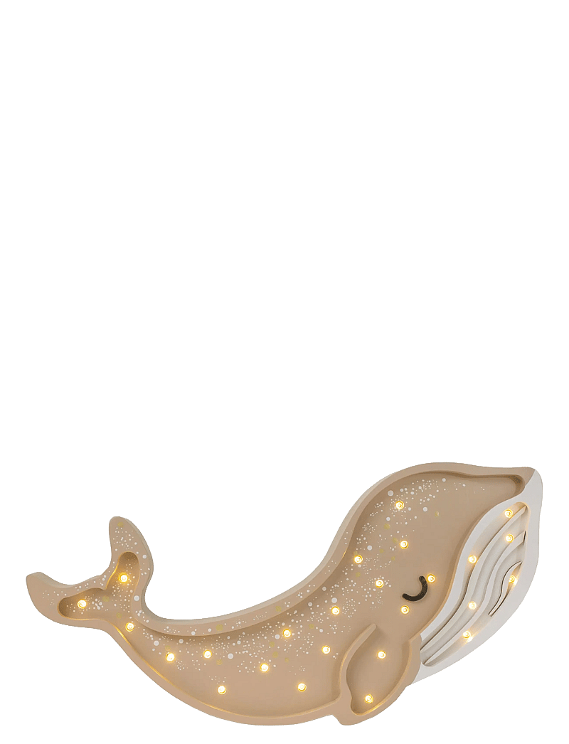 Little Lights - Little Lights Whale Lamp | Cinnamon Brown - bordlamper - cinnamon brown - 1
