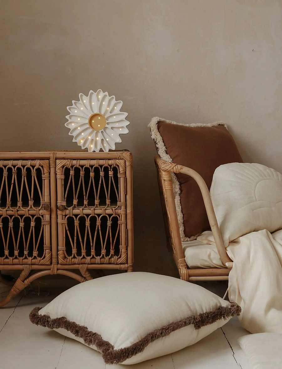 Little Lights - Little Lights Daisy Lamp | White - tischlampen - white - 3