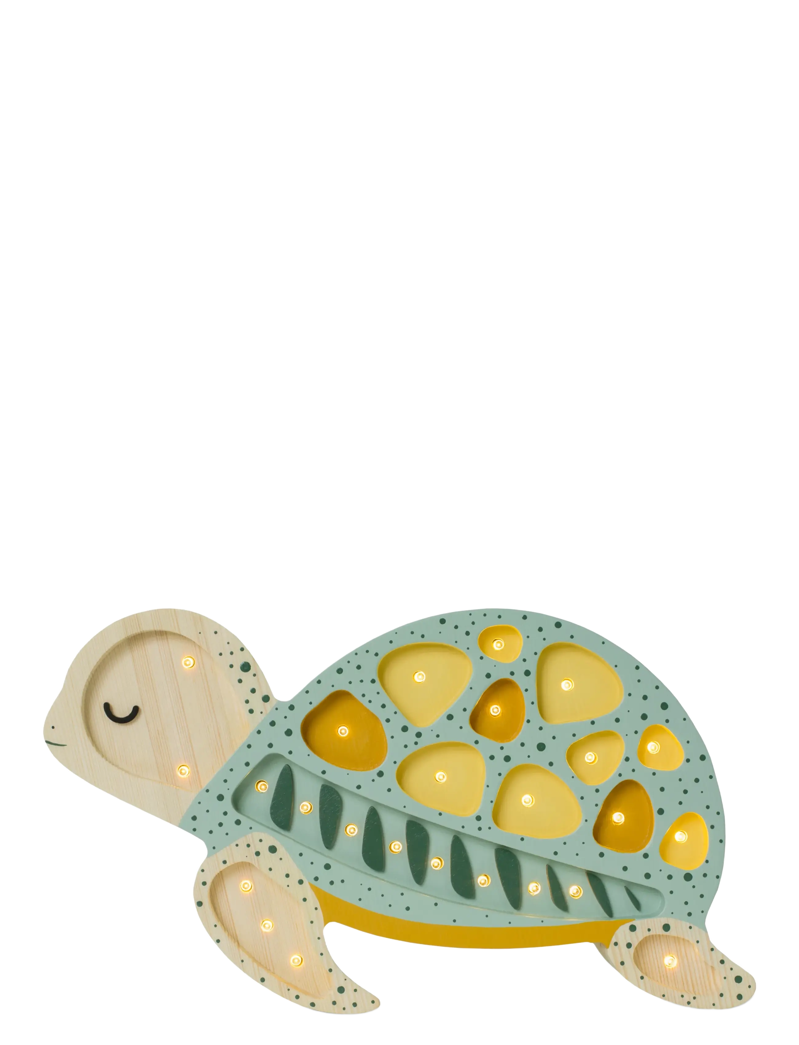 Little Lights Little Lights Turtle Lamp | Galapagos Sage - Kids home - GALAPAGOS SAGE / multi