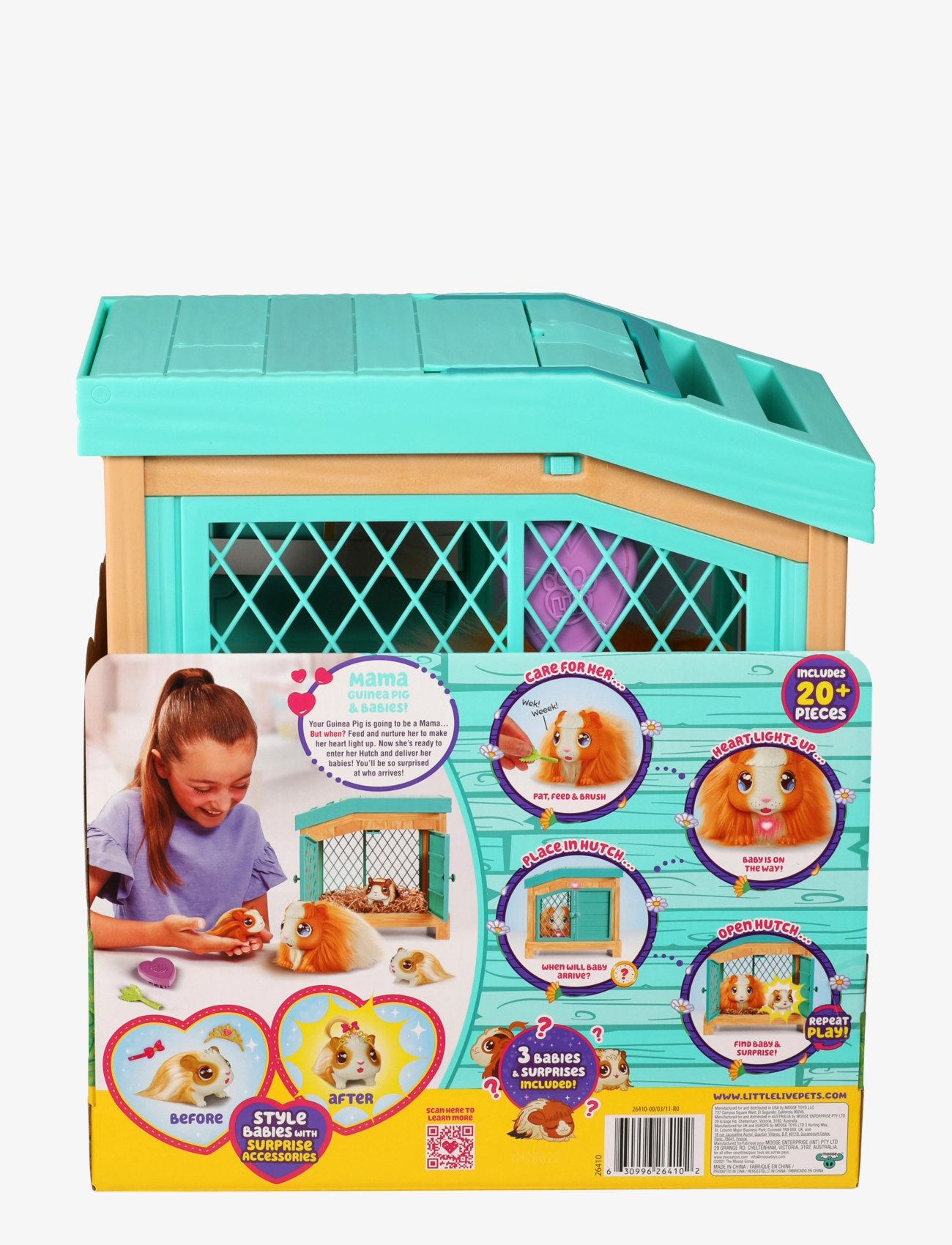 Little Live Pets - LITTLE LIVE PETS MAMA SURPRISE PLAYSET - leikfangasett & fígúrur - multi colour - 3
