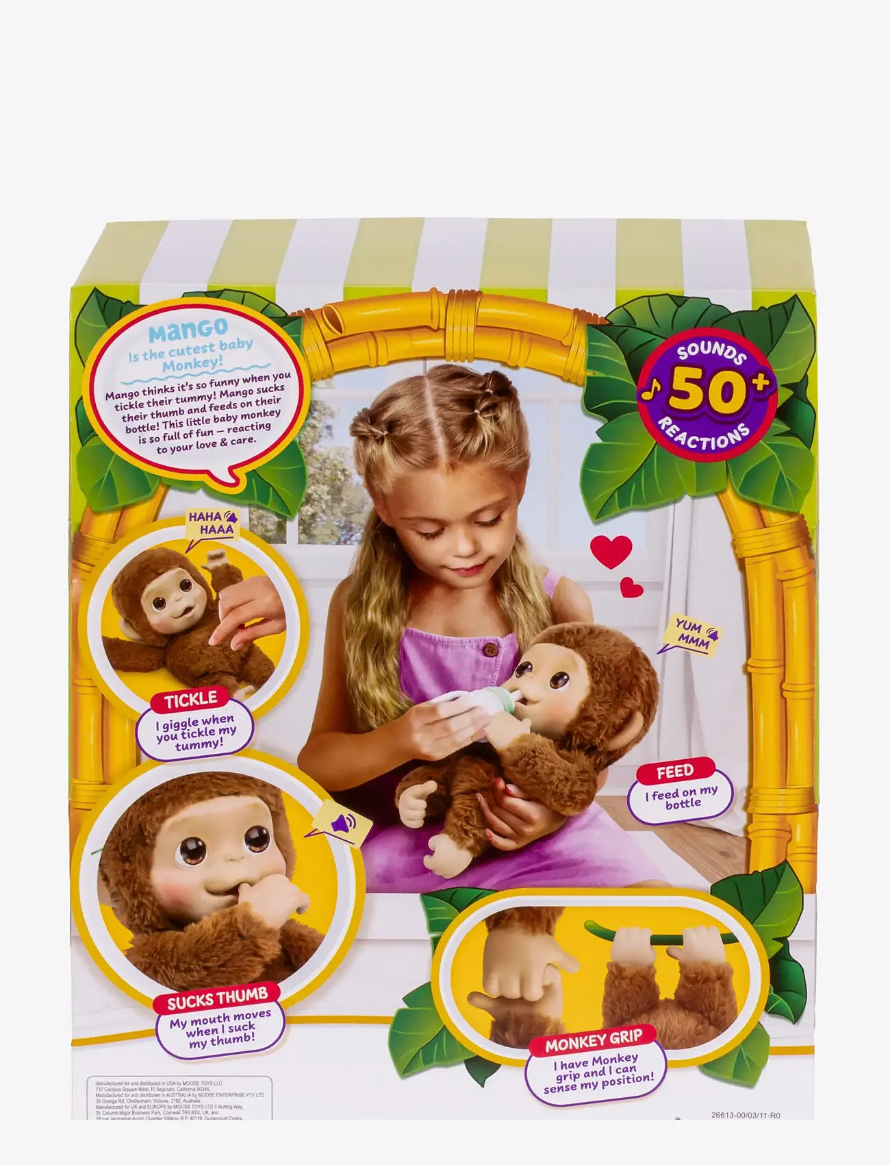 Little Live Pets - LITTLE LIVE PETS MY BABY MONKEY - interaktiva djur - multi colour - 2