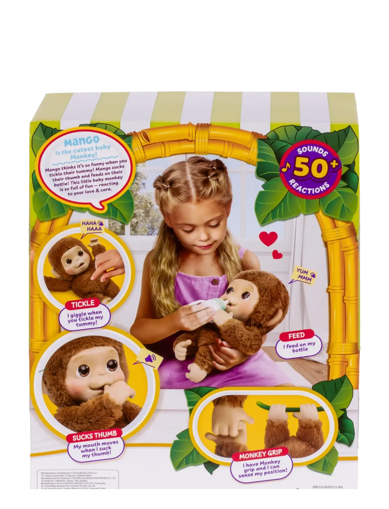 Little Live Pets - LITTLE LIVE PETS MY BABY MONKEY - interaktiva djur - multi colour - 2