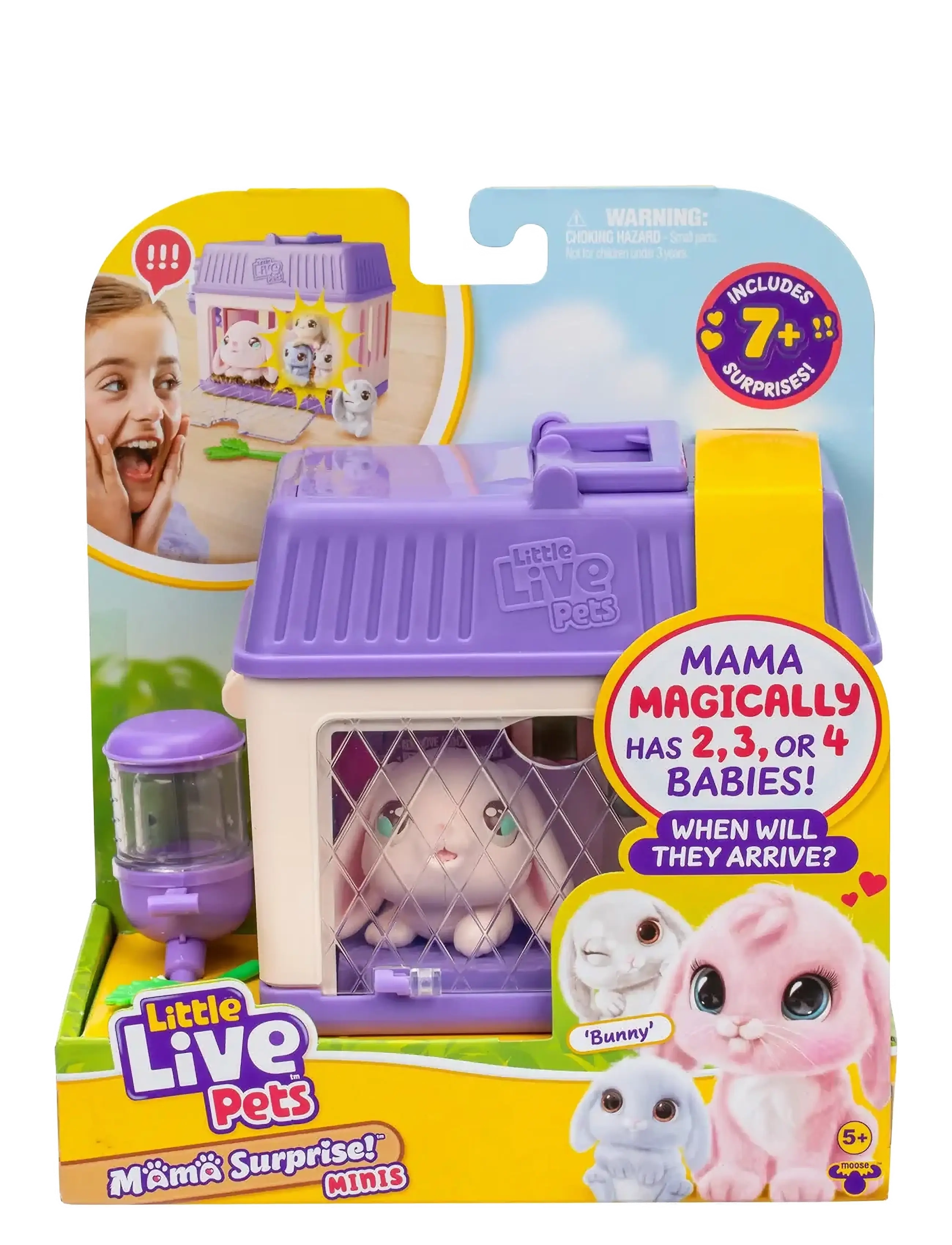 Little Live Pets LITTLE LIVE PETS MAMA SURPRISE MINIS BUNNY - Leksakssets & Figurer - MULTI COLOUR / multi