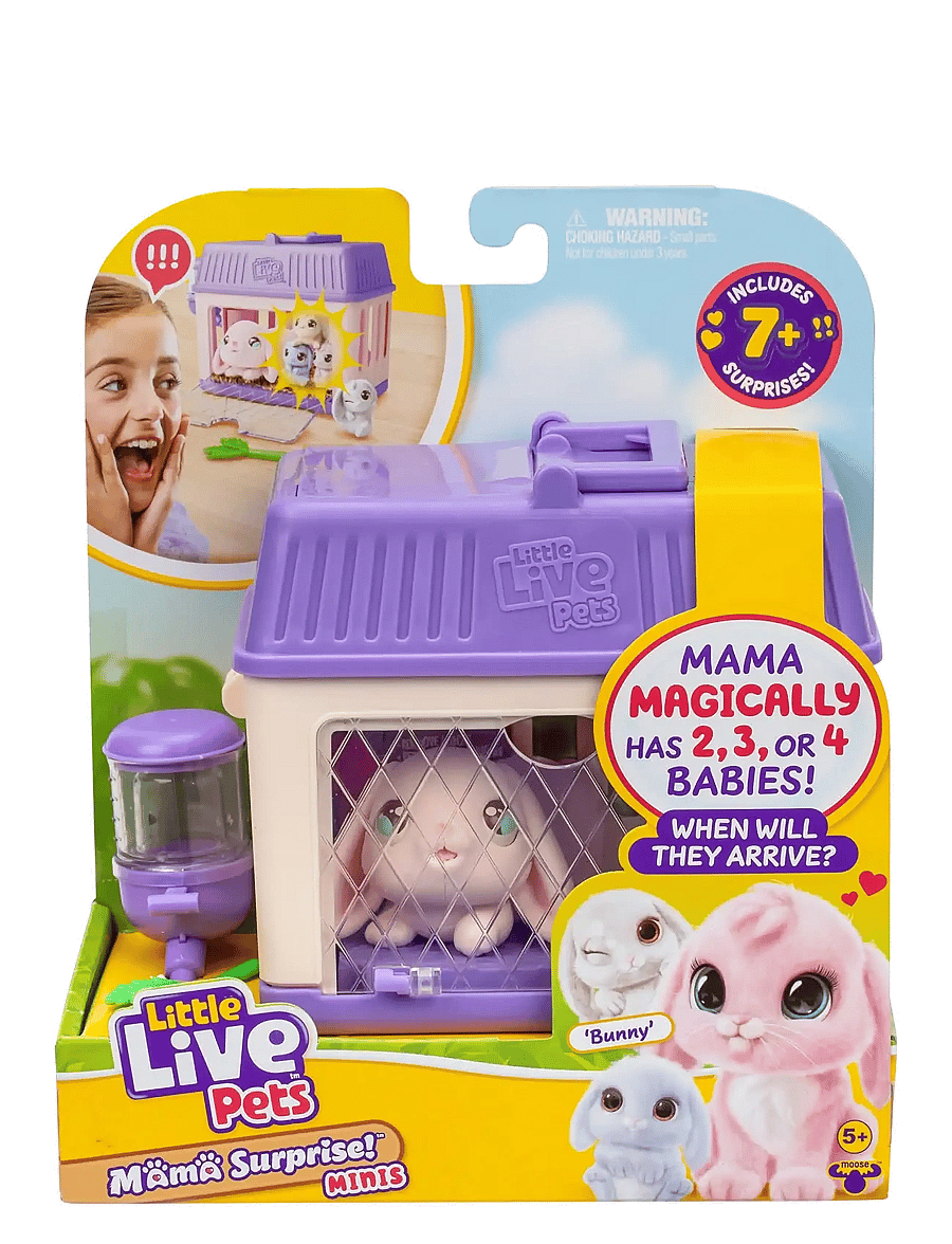 Little Live Pets - LITTLE LIVE PETS MAMA SURPRISE MINIS BUNNY - leikfangasett - multi colour - 1