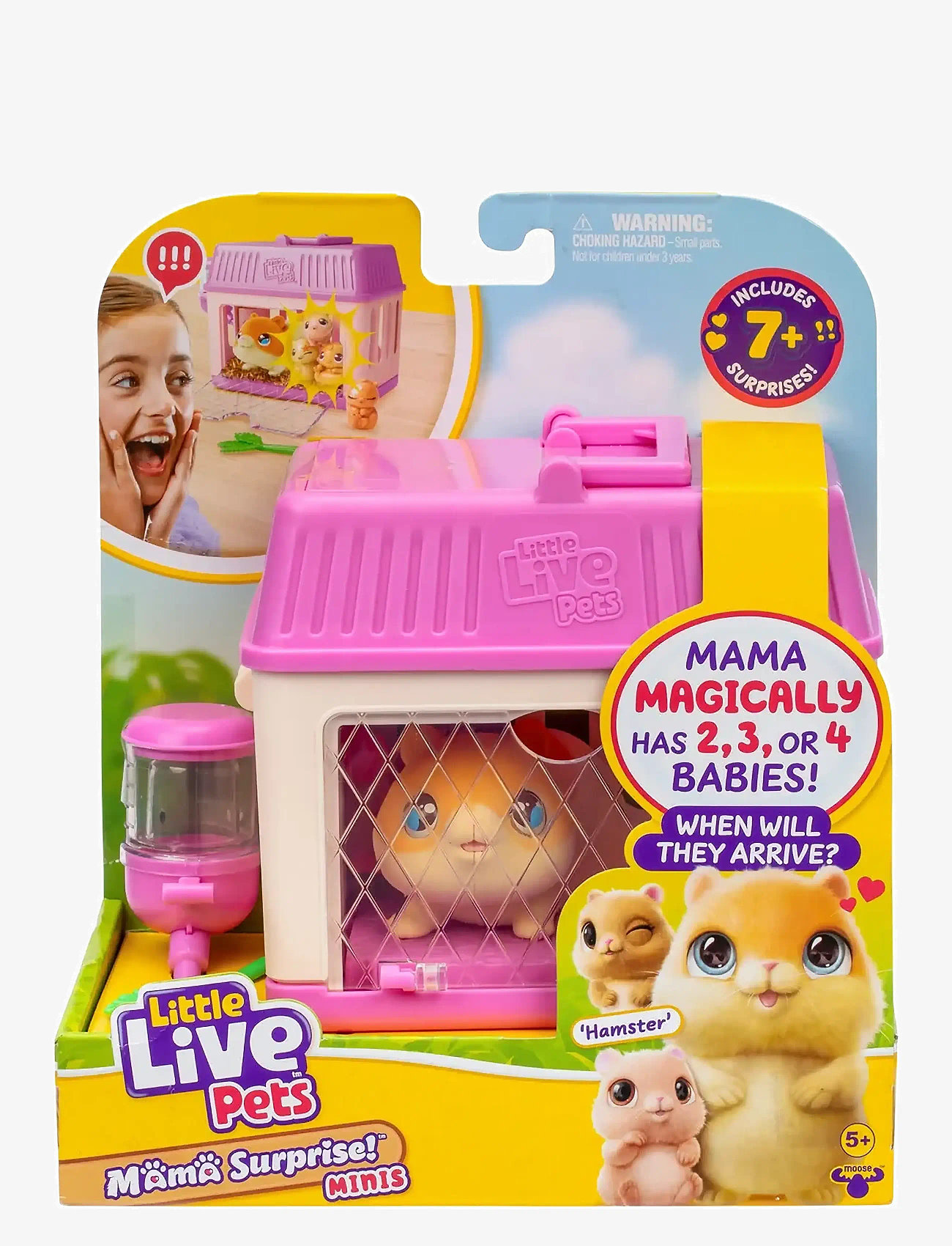 Little Live Pets - LITTLE LIVE PETS MAMA SURPRISE MINIS HAMSTER - play sets - multi colour - 1