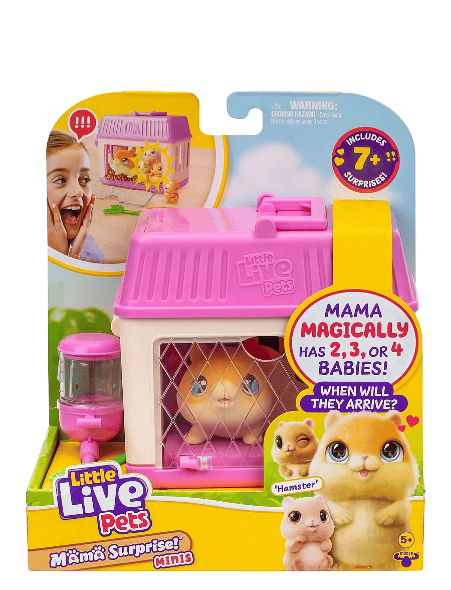 Little Live Pets - LITTLE LIVE PETS MAMA SURPRISE MINIS HAMSTER - leikfangasett - multi colour - 1