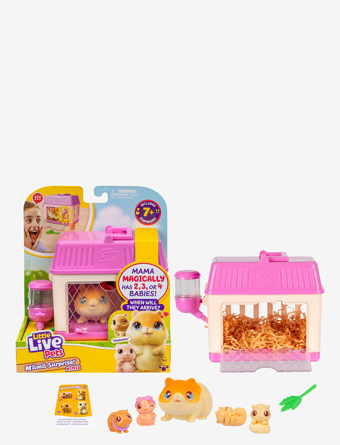 Little Live Pets - LITTLE LIVE PETS MAMA SURPRISE MINIS HAMSTER - play sets - multi colour - 2