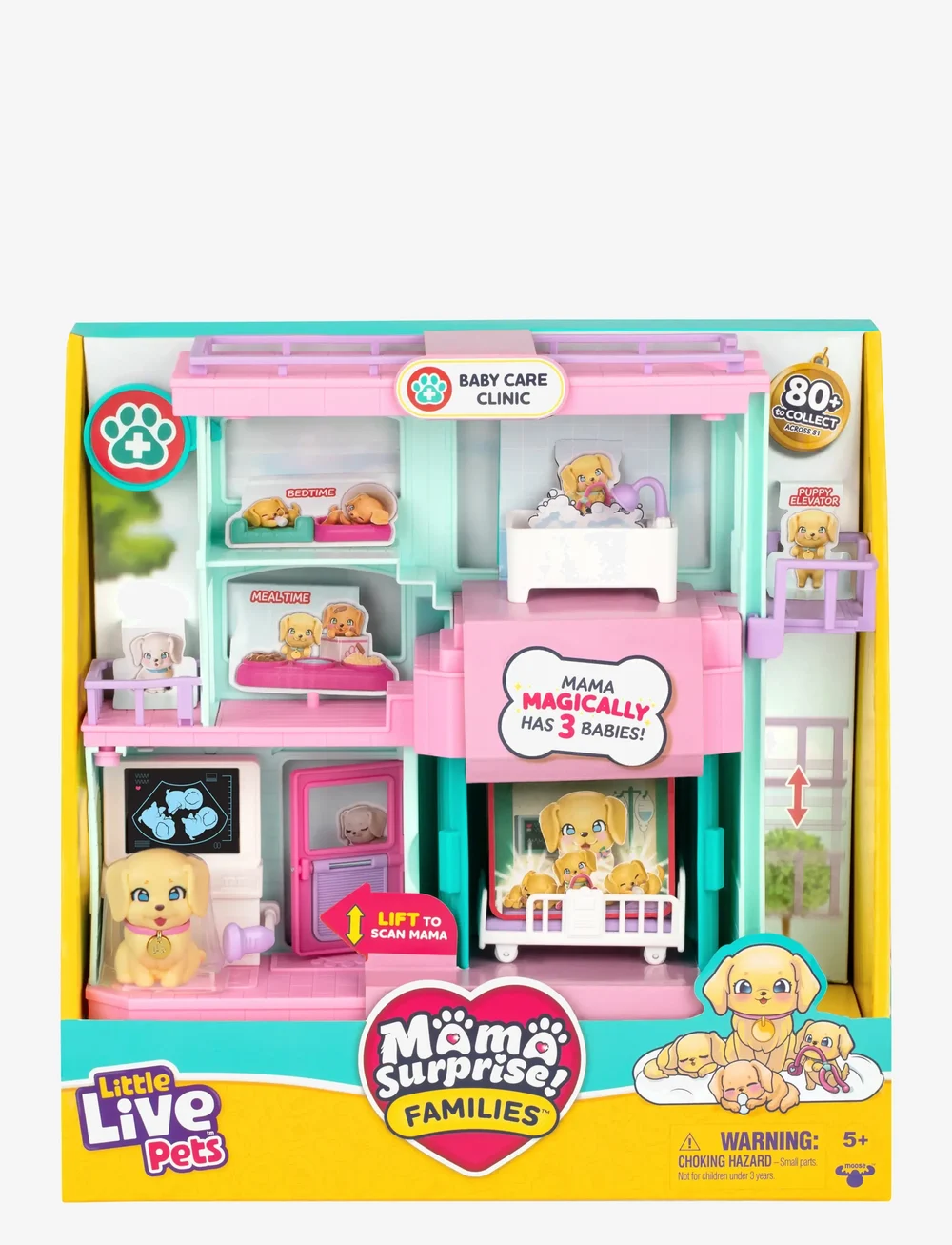Little Live Pets - LITTLE LIVE PETS MAMA SURPRISE FAM BABY CLINIC - lekset - multi colour - 1